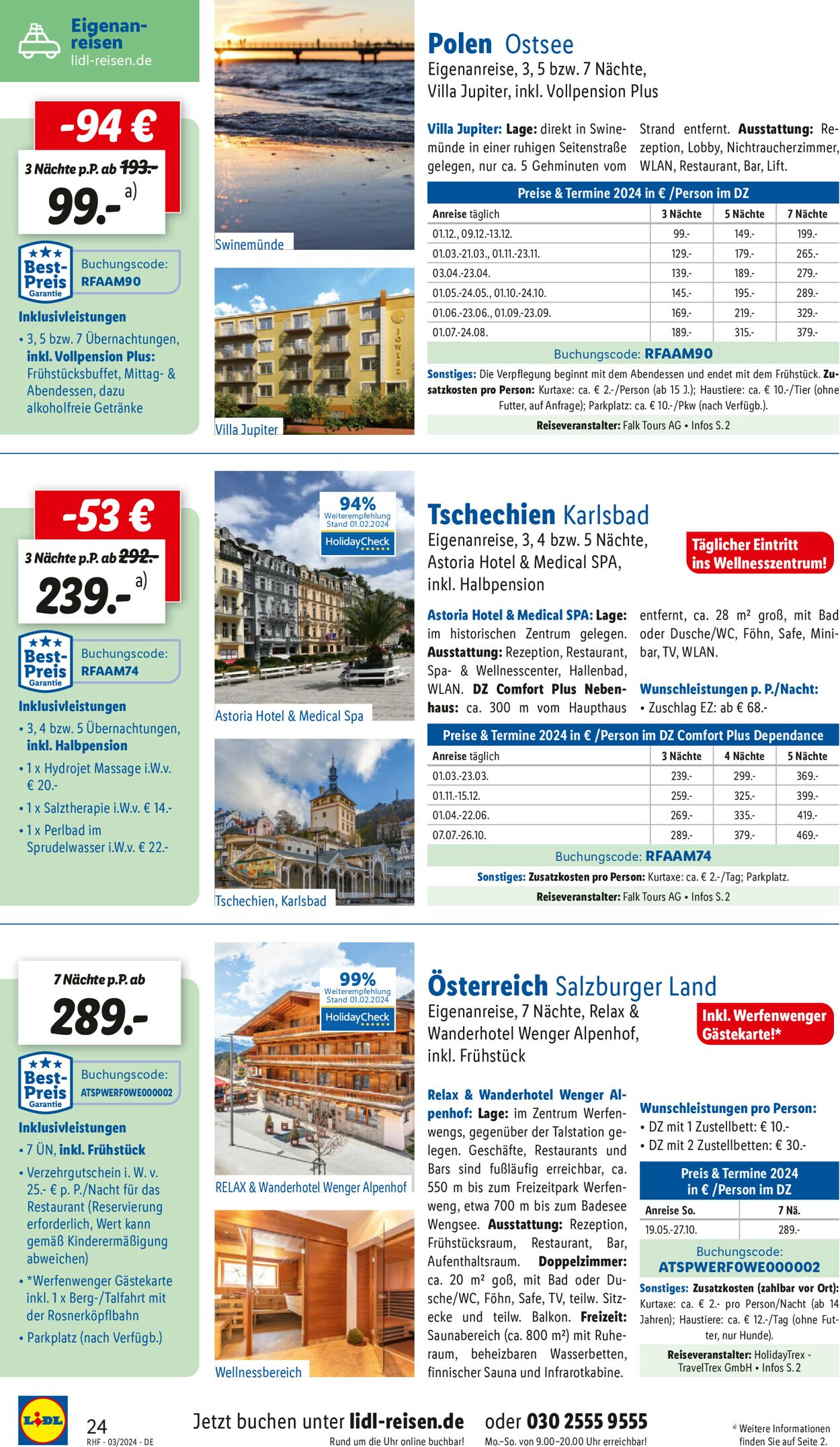 Lidl-Reisen Prospekt - Aktuell vom 28.02-31.03.2024 (Seite 24)