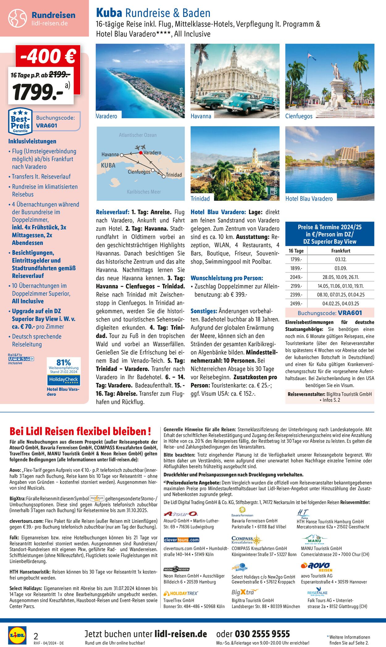 Lidl-Reisen Prospekt - Aktuell vom 27.03-30.04.2024 (Seite 2)