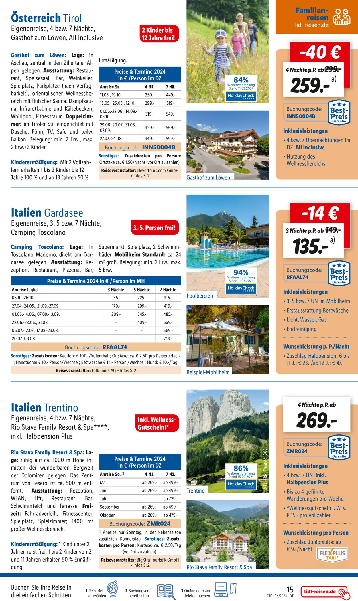 Lidl-Reisen Prospekt - Aktuell vom 12.04-15.05.2024 (Seite 15)