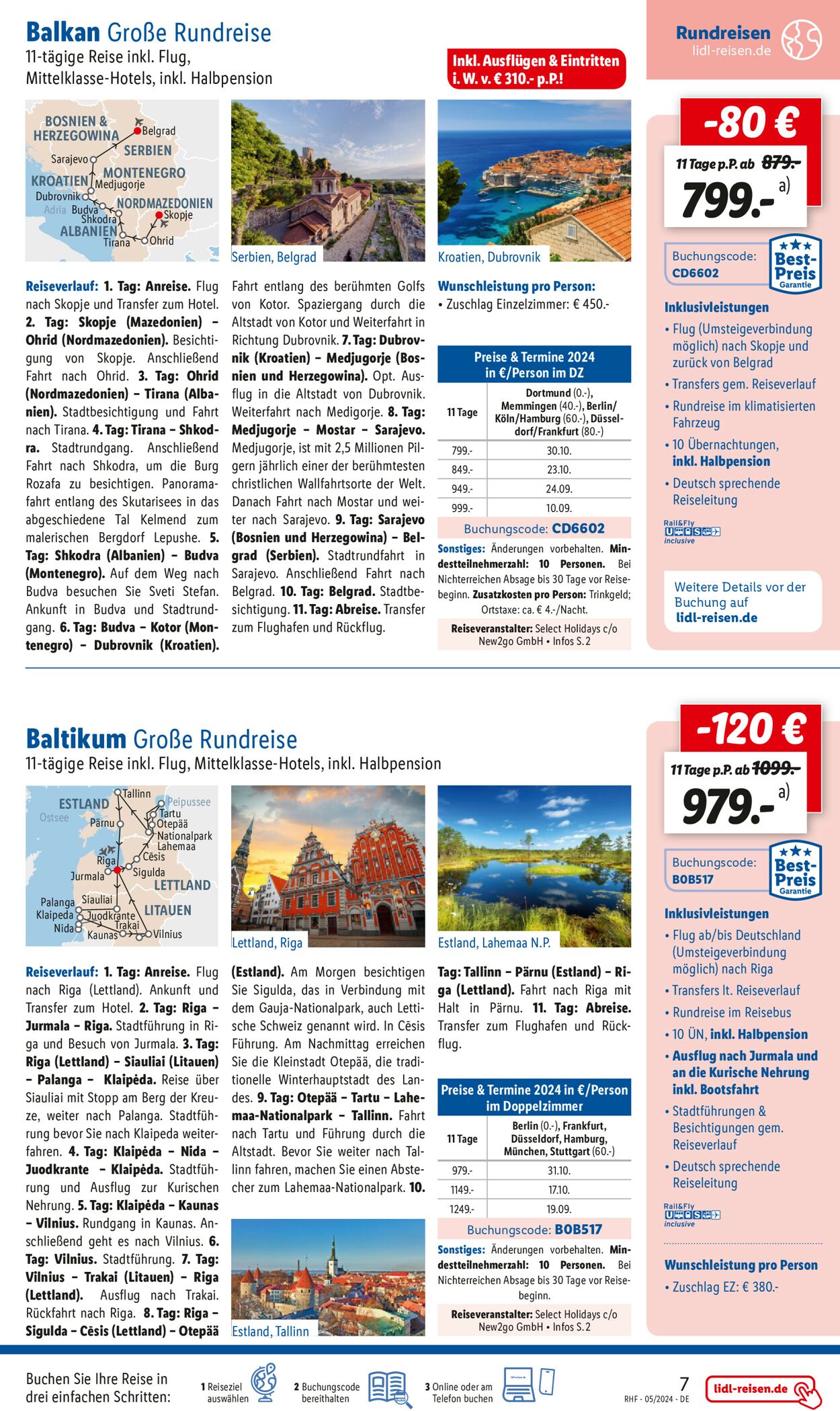 Lidl-Reisen Prospekt - Aktuell vom 27.04-31.05.2024 (Seite 7)