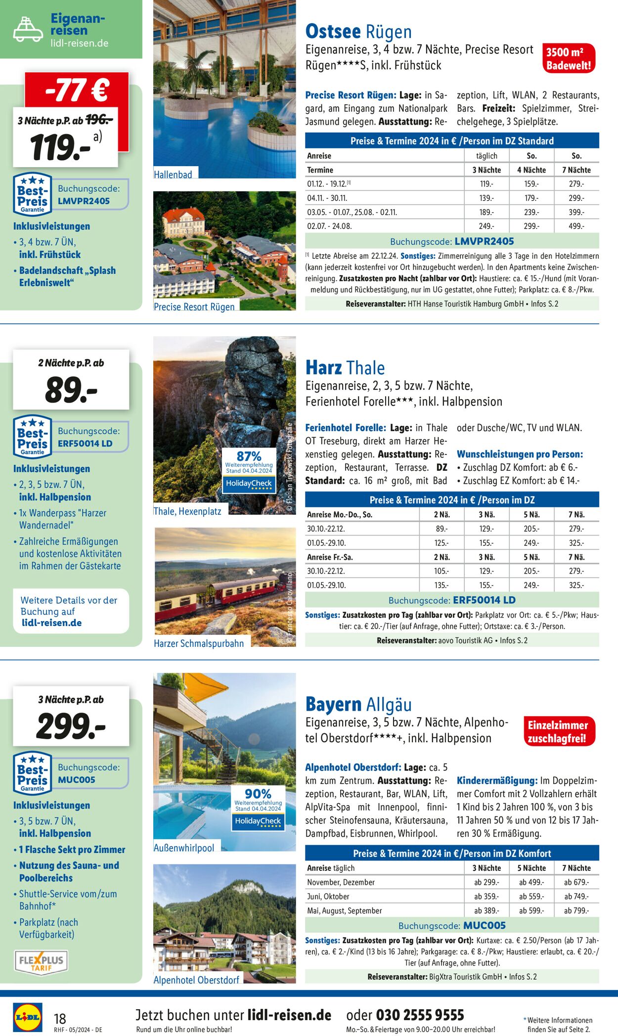 Lidl-Reisen Prospekt - Aktuell vom 27.04-31.05.2024 (Seite 18)