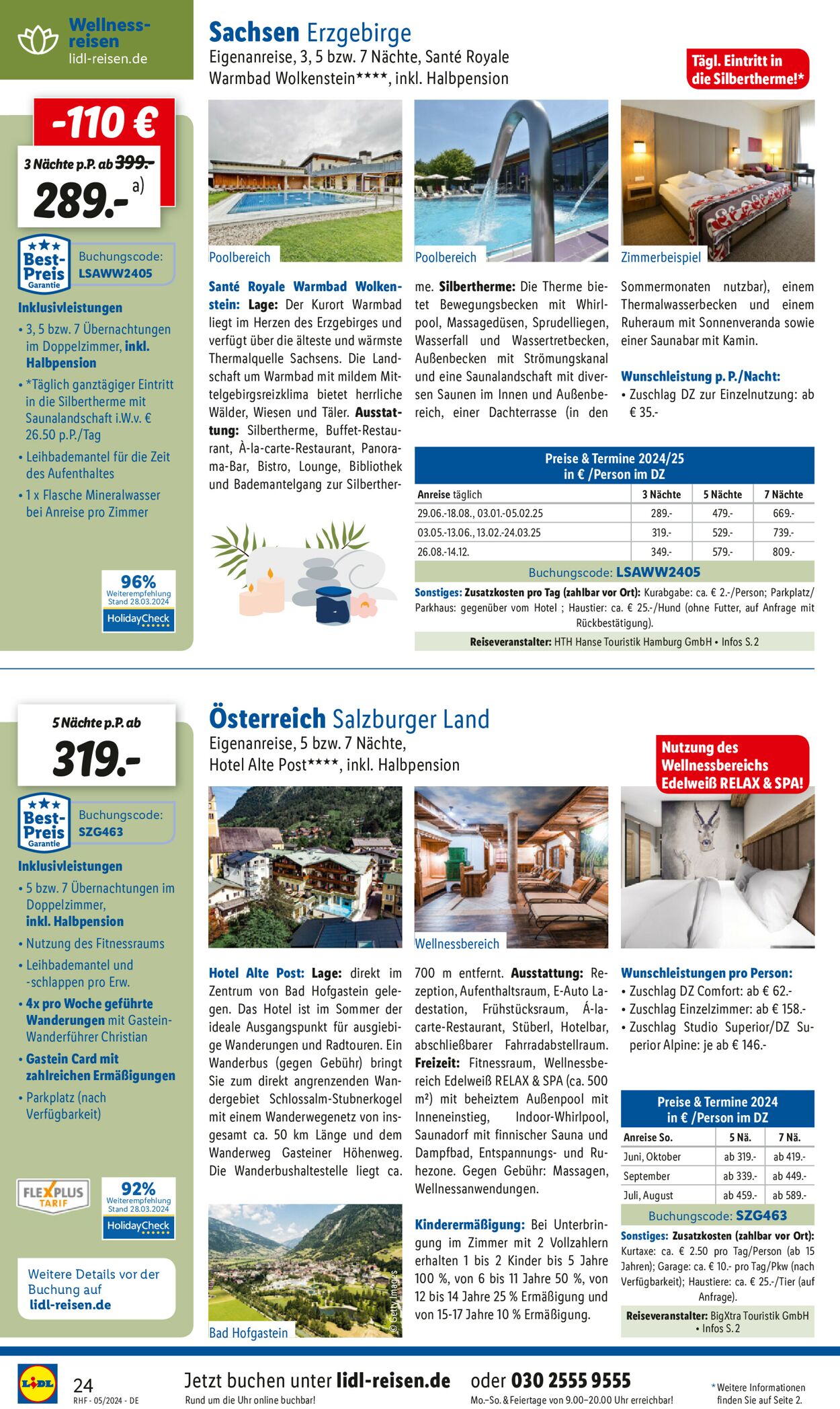 Lidl-Reisen Prospekt - Aktuell vom 27.04-31.05.2024 (Seite 24)