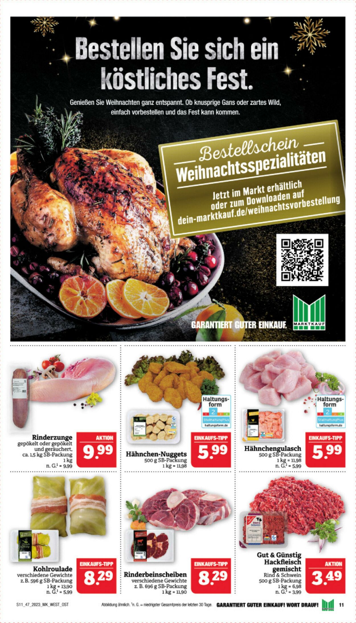 Marktkauf - Görlitz Prospekt - Aktuell vom 23.12-06.01.2024 (Seite 11)
