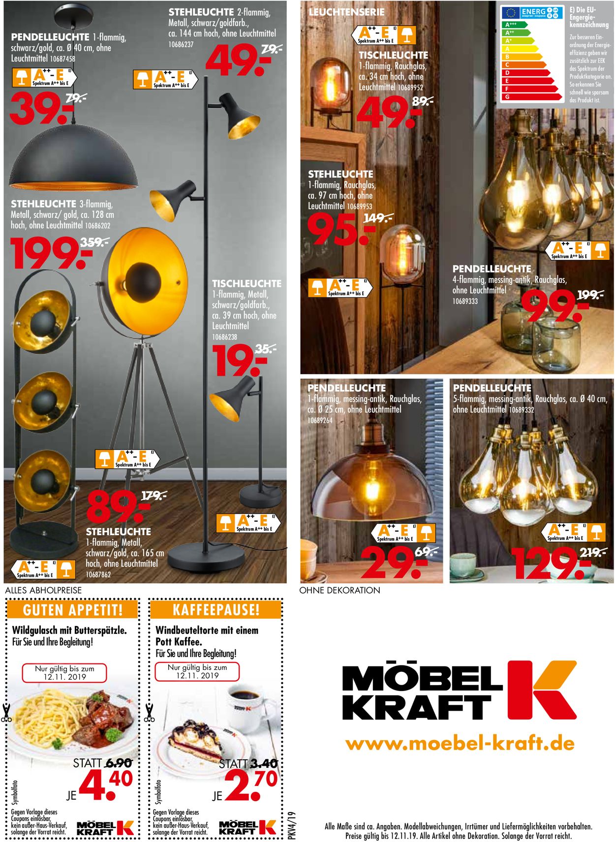 Möbel Kraft Prospekt - Aktuell vom 14.10-12.11.2019 (Seite 24)