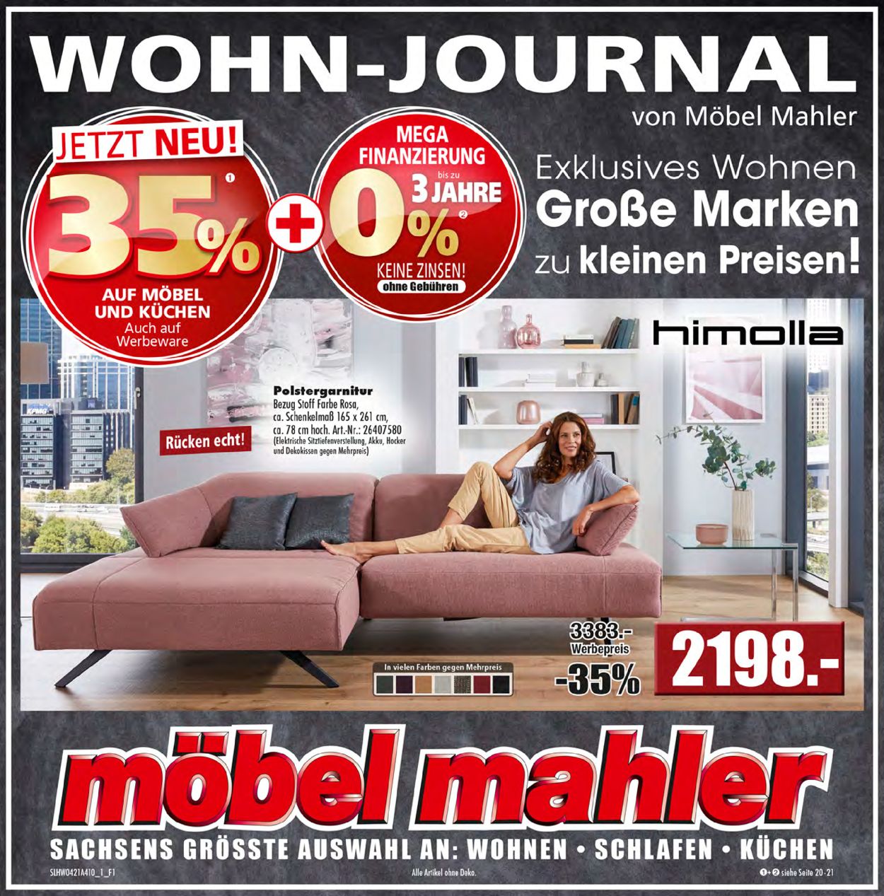 Möbel Mahler Prospekt - Aktuell vom 04.10-17.10.2021