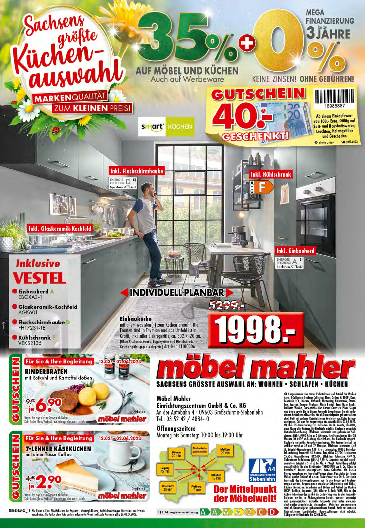 Möbel Mahler Prospekt - Aktuell vom 13.03-02.04.2023 (Seite 16)