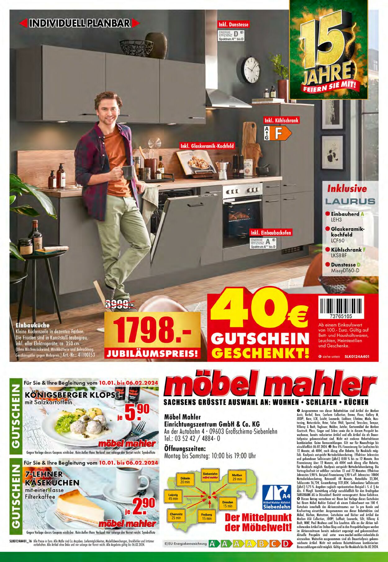 Möbel Mahler Prospekt - Aktuell vom 10.01-06.02.2024 (Seite 16)