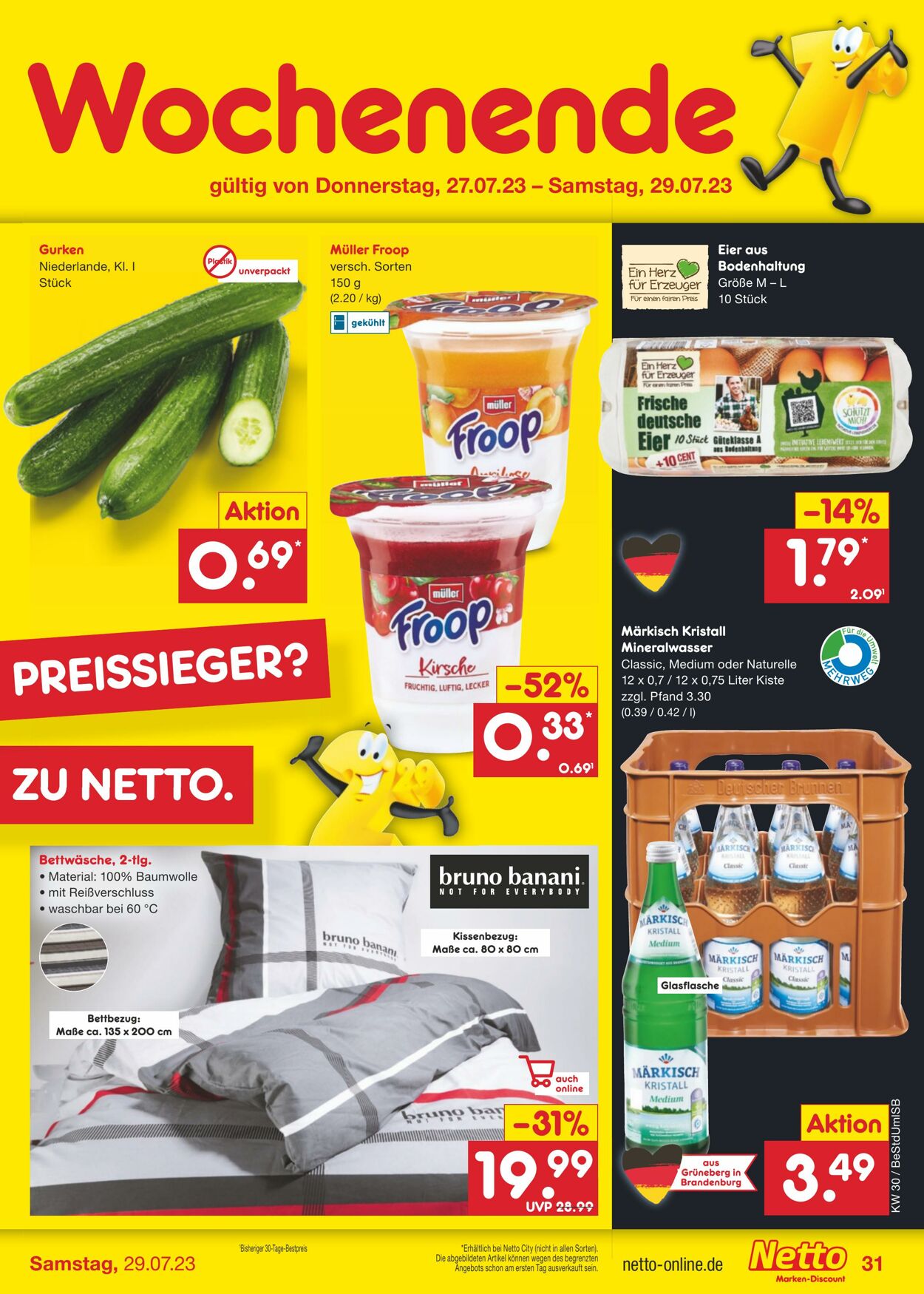 Netto Marken-Discount Prospekt - Aktuell vom 24.07-29.07.2023 (Seite 31)
