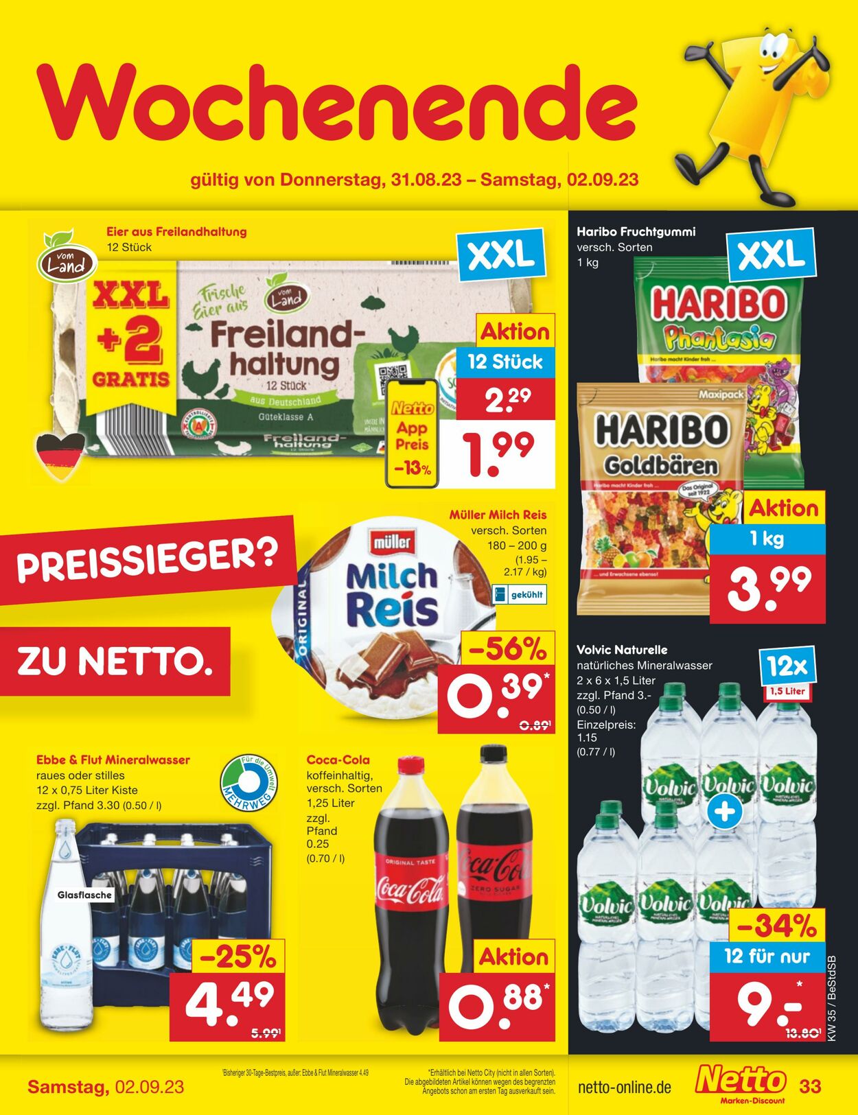 Netto Marken-Discount Prospekt - Aktuell vom 28.08-02.09.2023 (Seite 35)