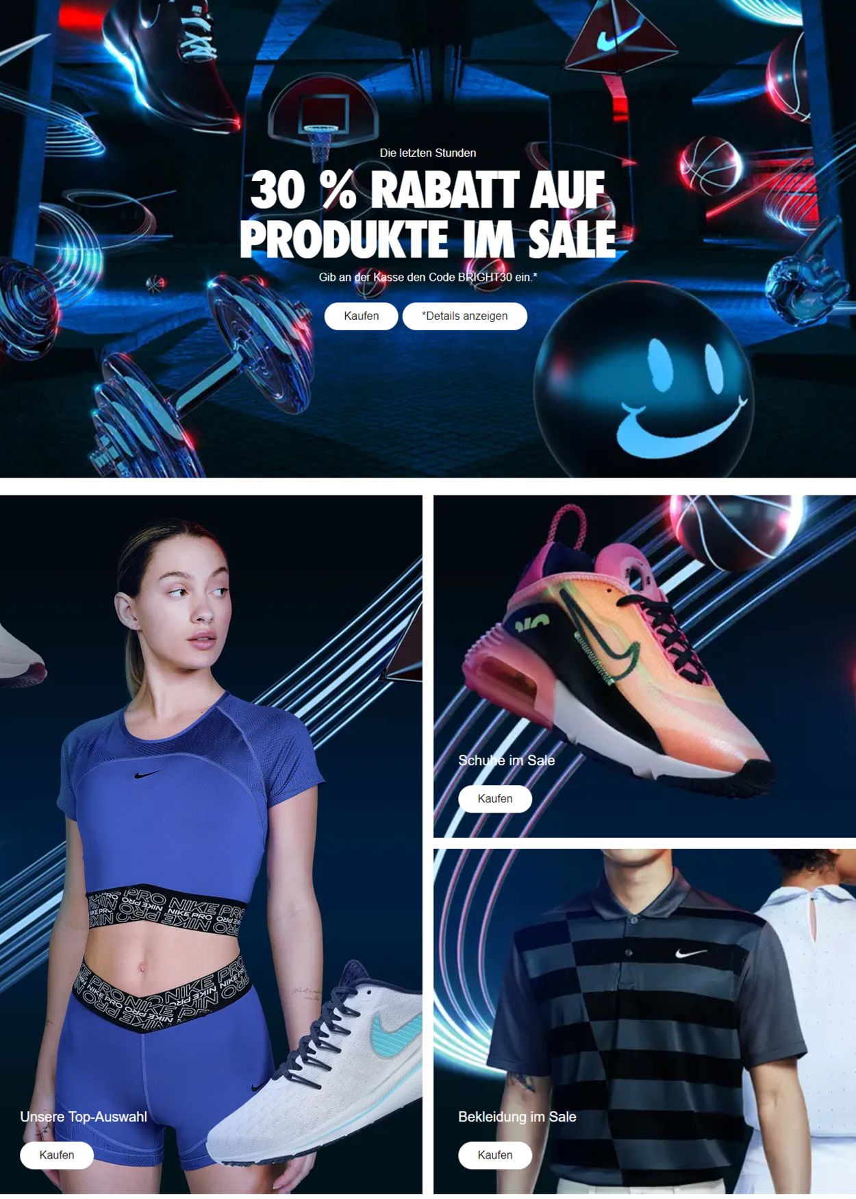 Nike Black Friday 2020 Prospekt - Aktuell vom 25.11-01.12.2020