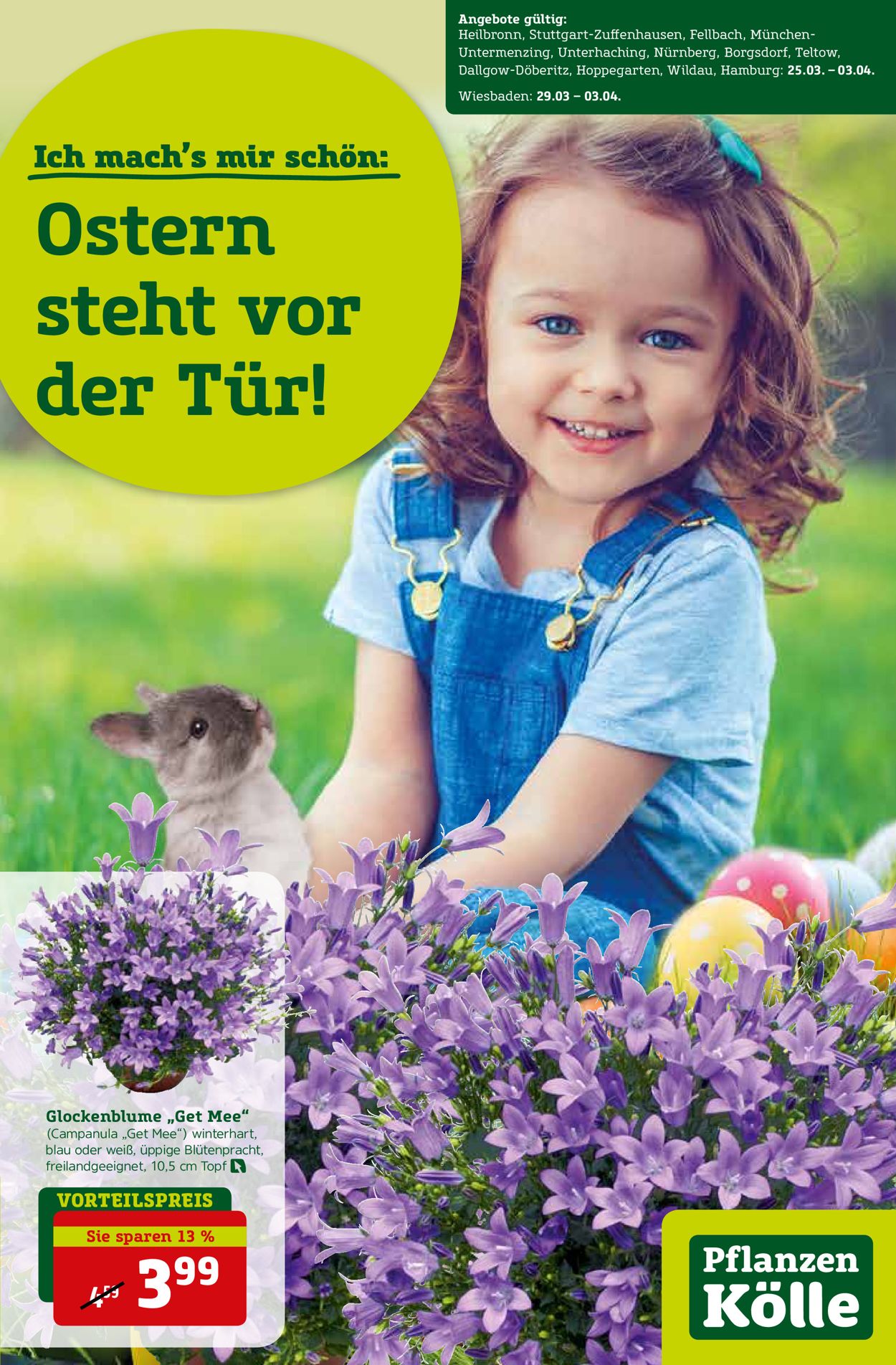 Pflanzen-Kölle Ostern 2021 Prospekt - Aktuell vom 29.03-03.04.2021