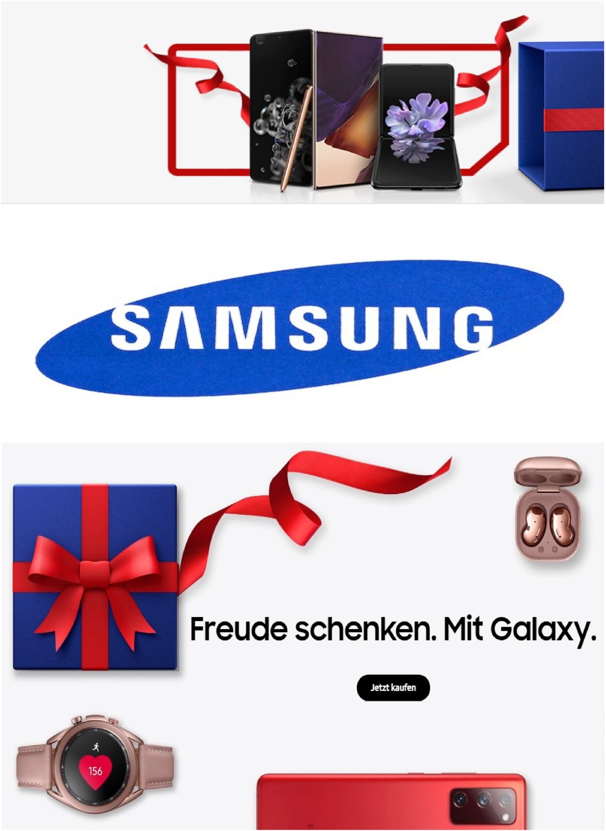 Samsung Weihnachtsprospekt 2020 Prospekt - Aktuell vom 17.12-23.12.2020