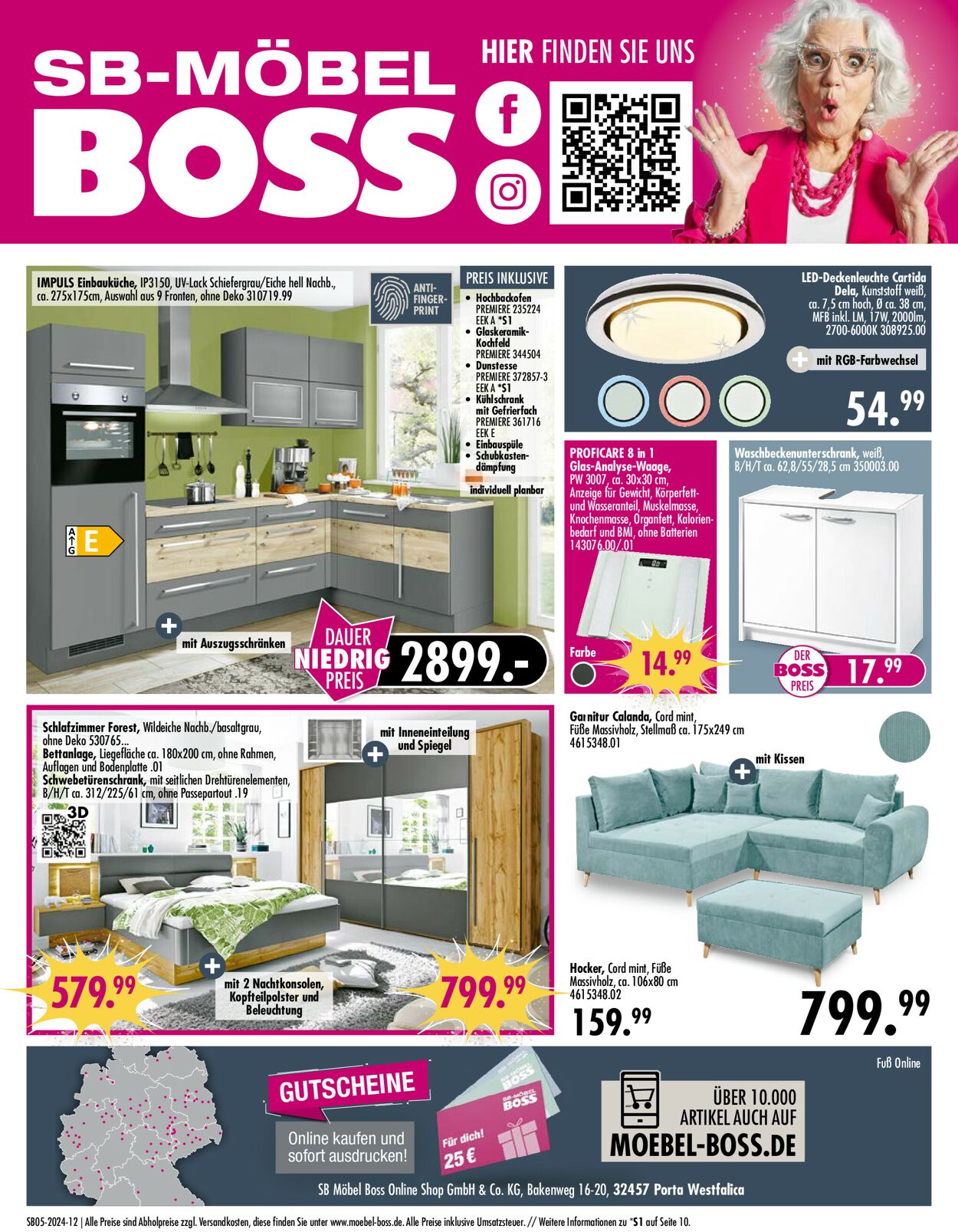 SB Möbel Boss Prospekt - Aktuell vom 26.01-02.02.2024 (Seite 12)