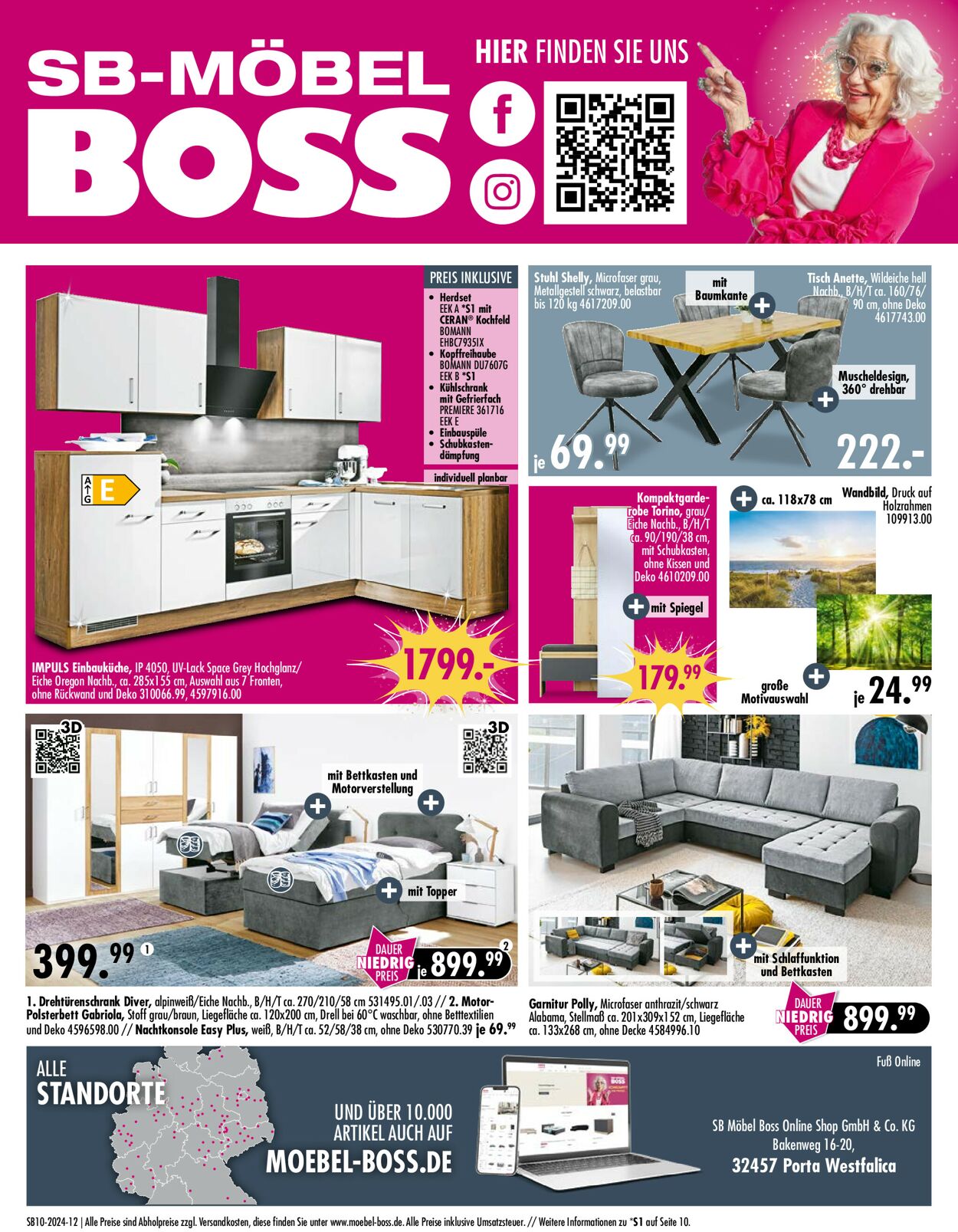 SB Möbel Boss Prospekt - Aktuell vom 01.03-08.03.2024 (Seite 12)