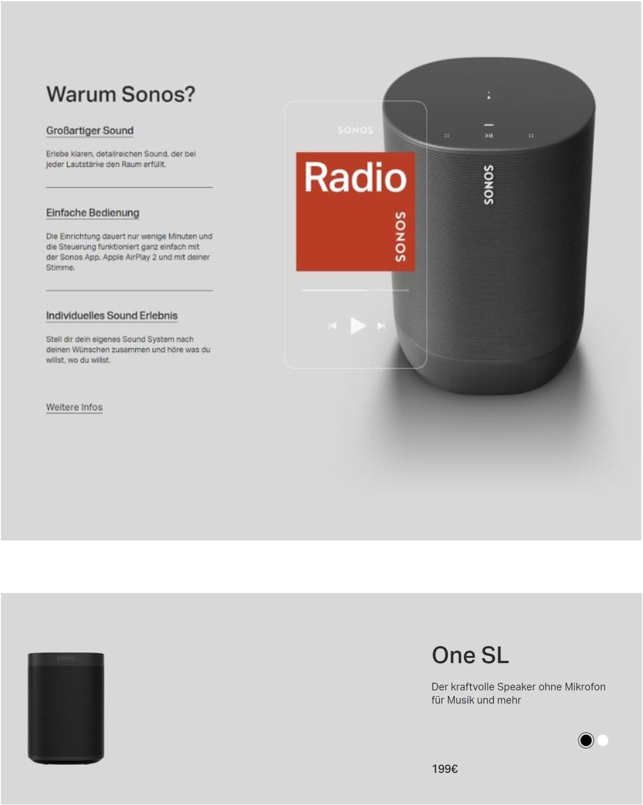 Sonos - BLACK FRIDAY 2020 Prospekt - Aktuell vom 13.11-26.11.2020 (Seite 8)