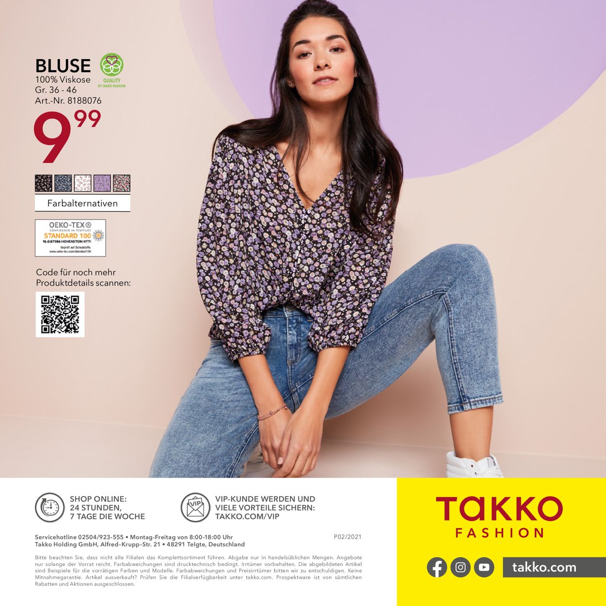 Takko Fashion Prospekt - Aktuell vom 11.03-17.03.2021 (Seite 8)
