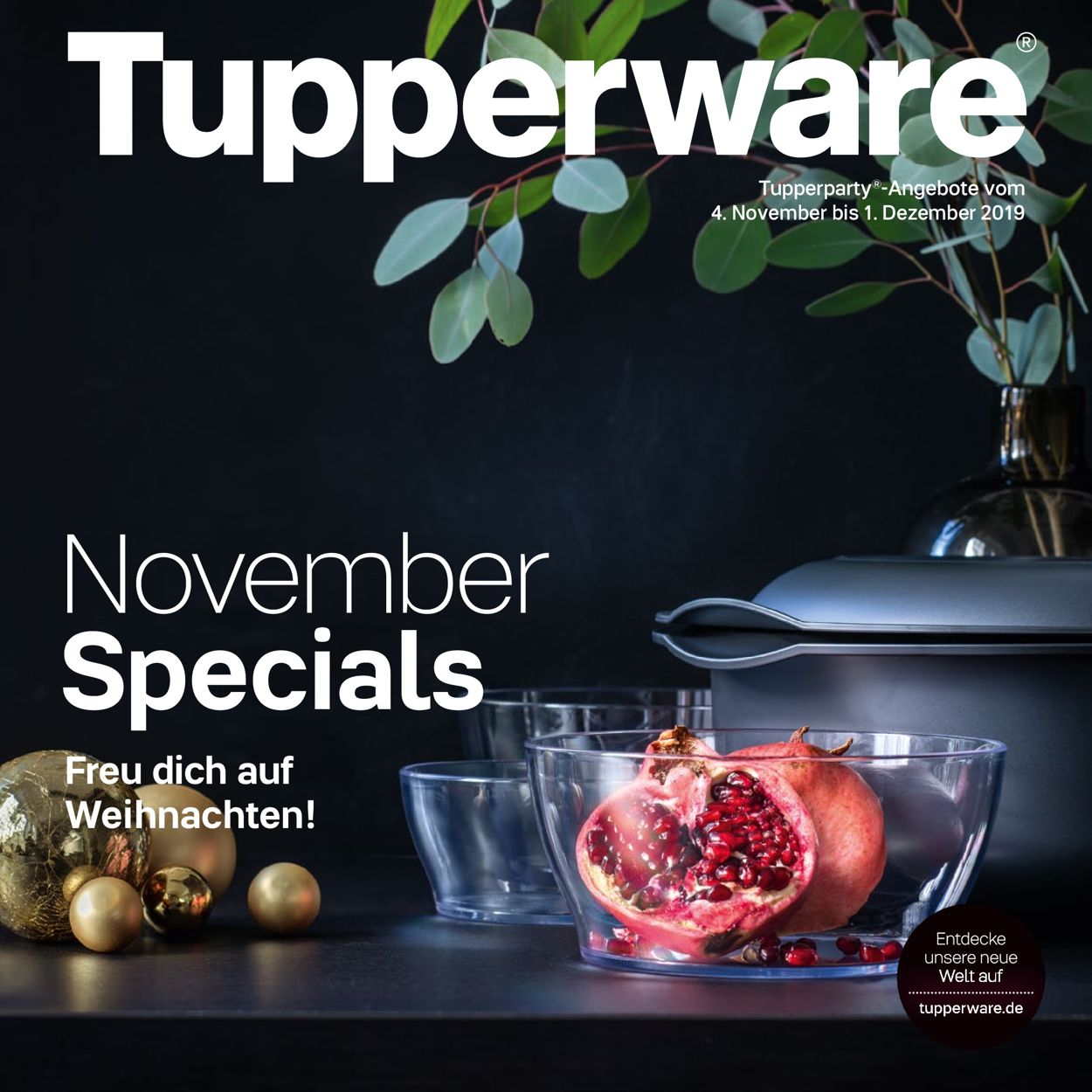 Tupperware Prospekt - Aktuell vom 04.11-01.12.2019