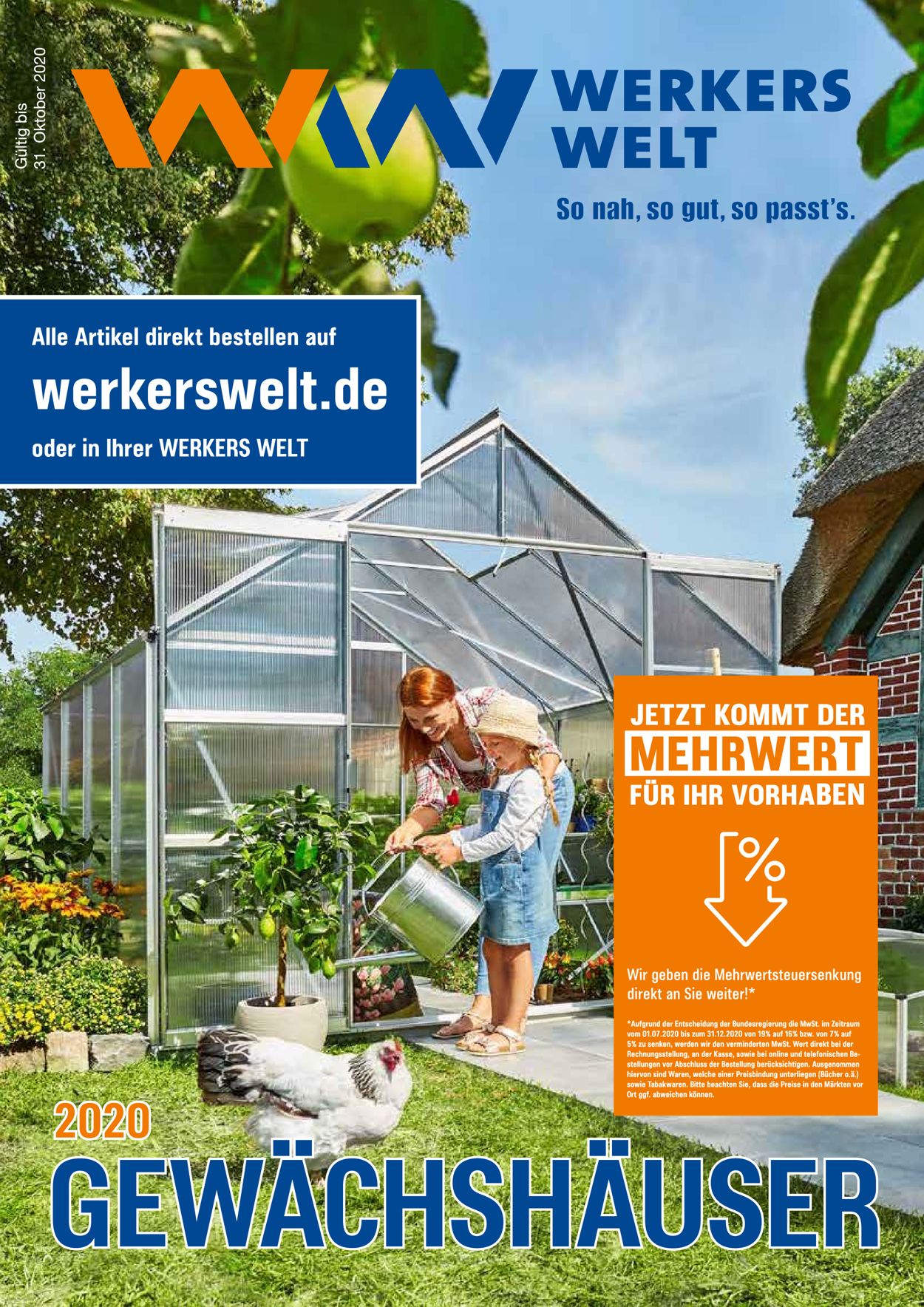 Werkers Welt Prospekt - Aktuell vom 01.08-31.10.2020