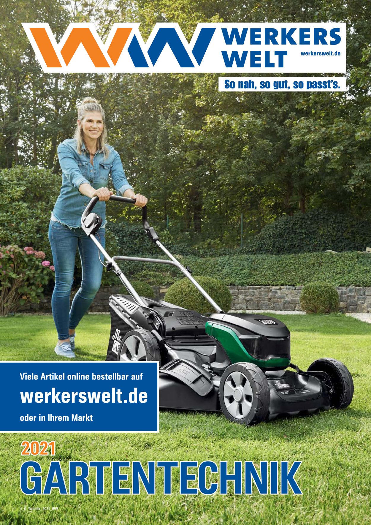 Werkers Welt Gartentechnik Prospekt - Aktuell vom 01.03-30.06.2021