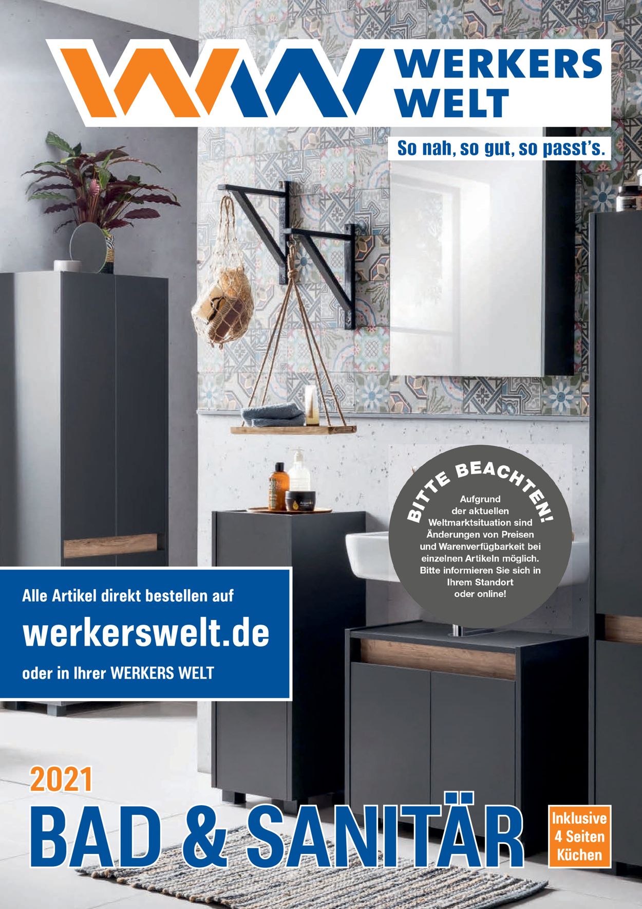 Werkers Welt Bad & Sanitär Prospekt - Aktuell vom 12.04-30.06.2021