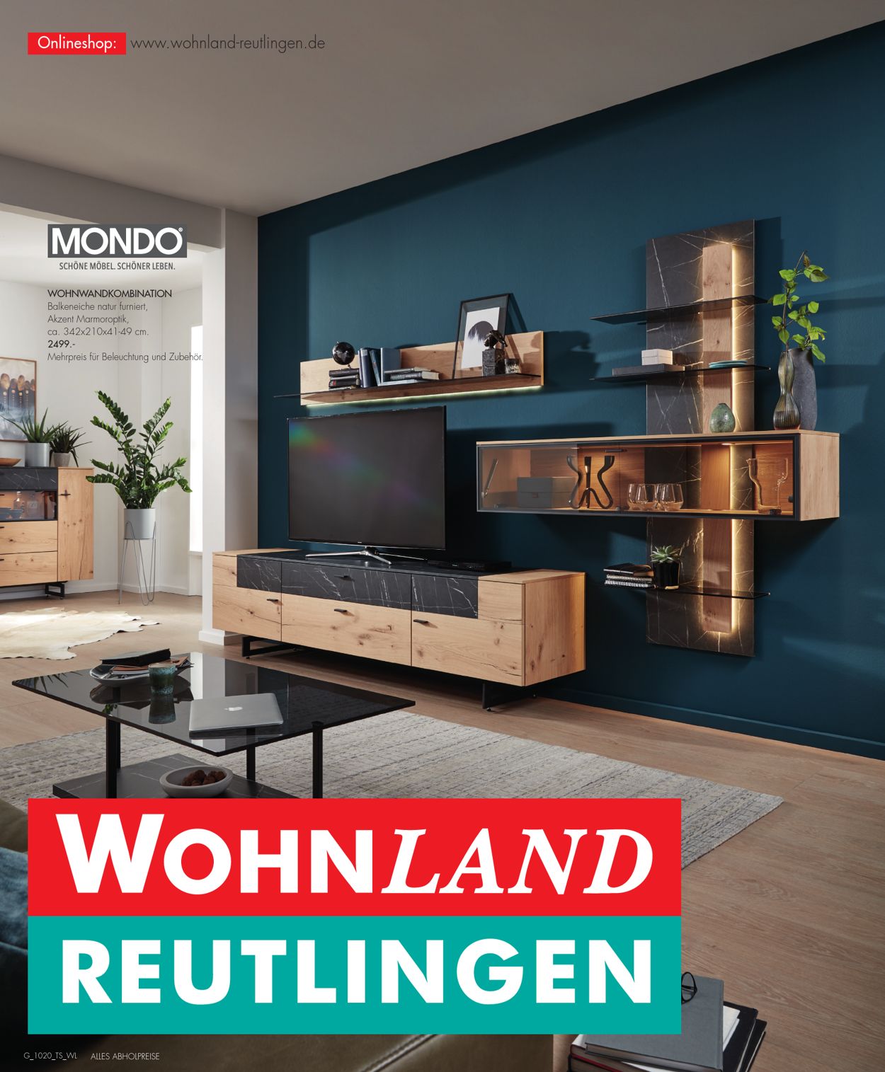 Wohnland Reutlingen Prospekt - Aktuell vom 08.10-21.10.2020