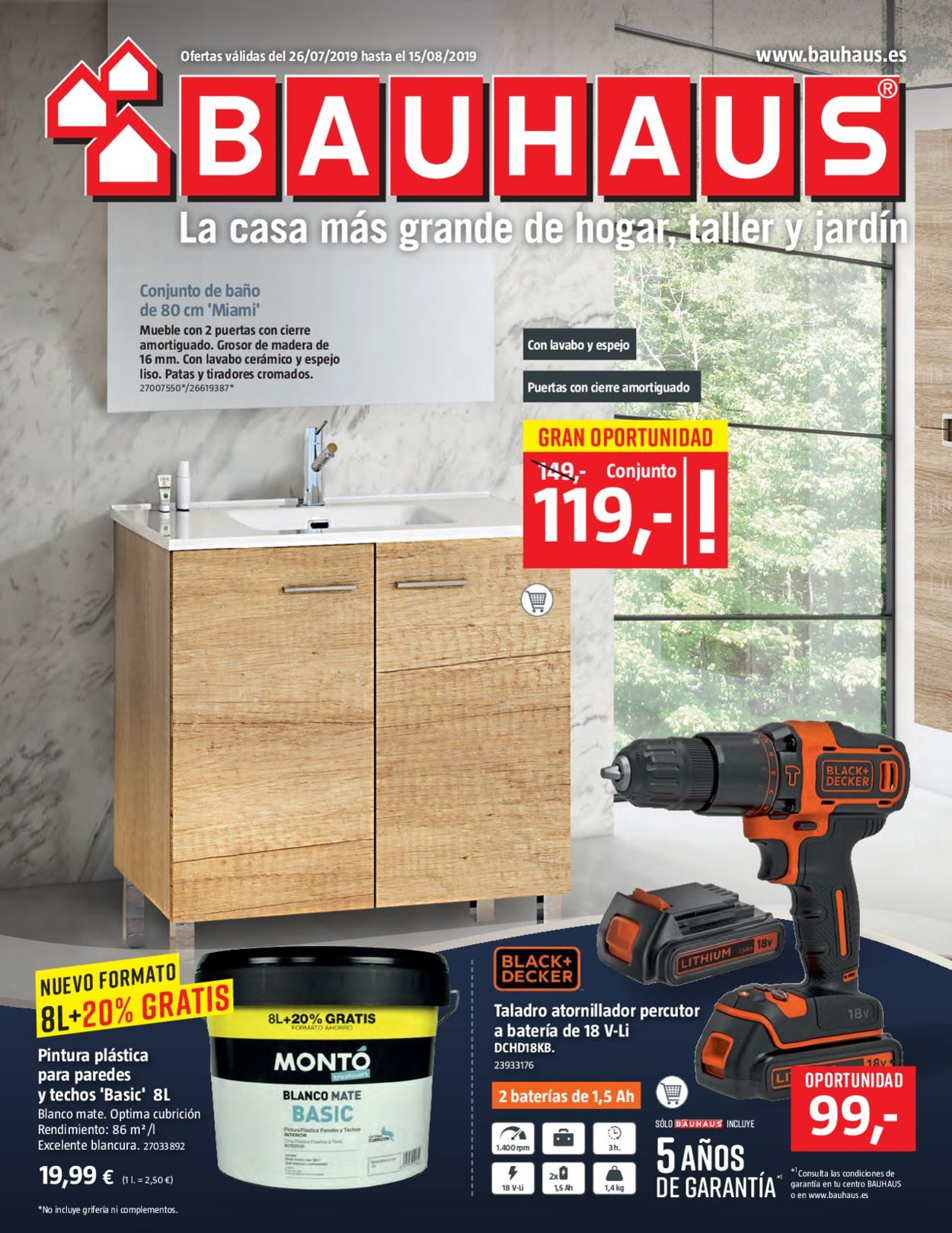 Bauhaus Folleto - 26.07-15.08.2019
