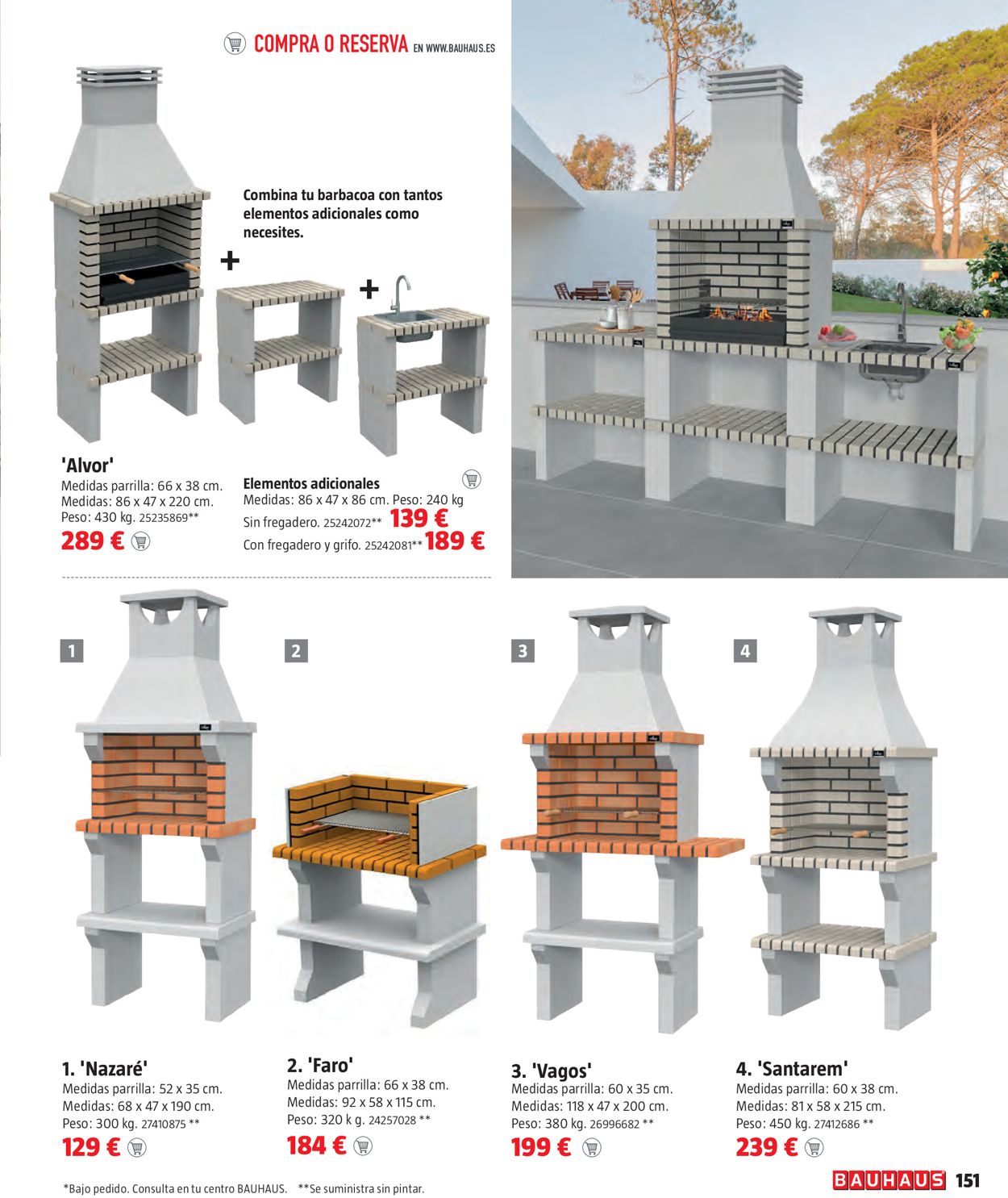 Bauhaus Mobiliario de terraza y jardín Folleto - 18.03-18.04.2021 (Página 151)
