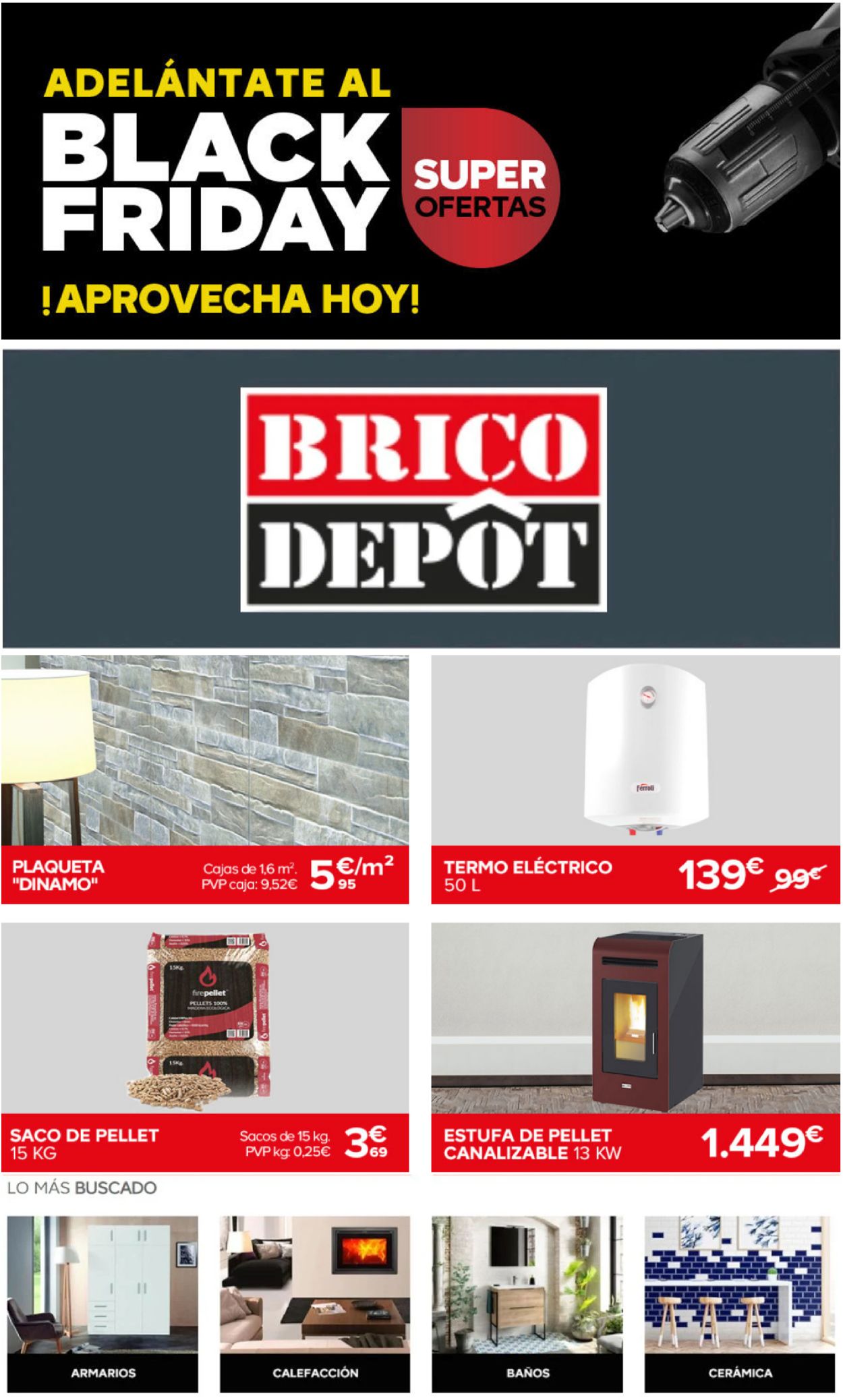 Brico Depôt - Black Friday 2020 Folleto - 18.11-24.11.2020