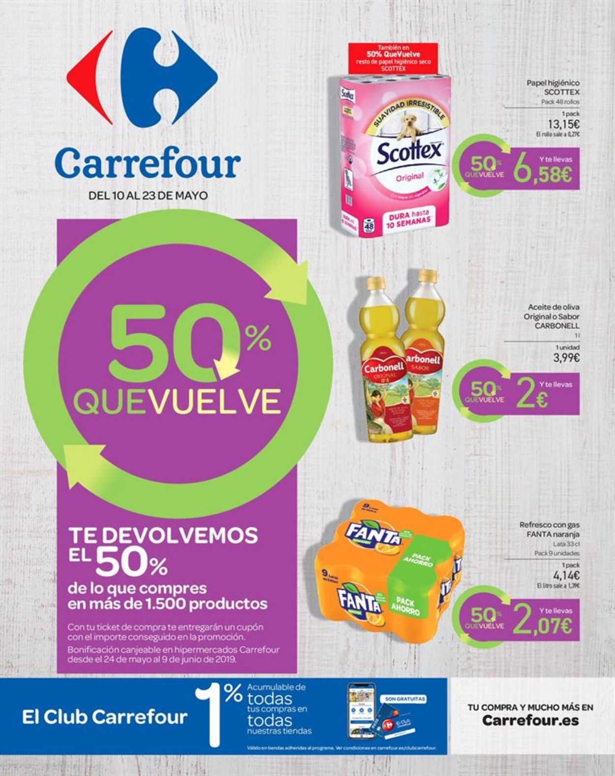 Carrefour Folleto - 10.05-23.05.2019