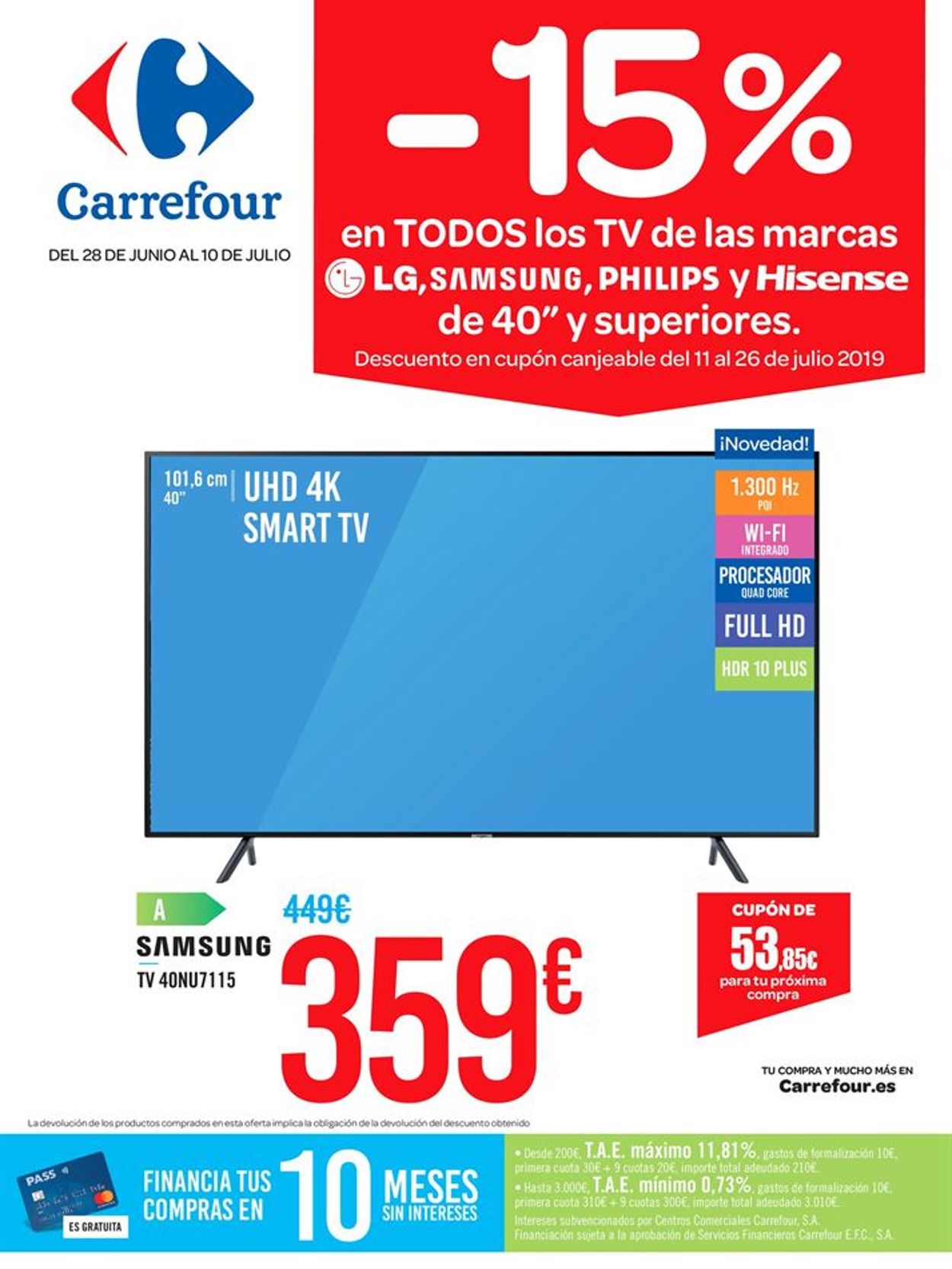 Carrefour Folleto - 28.06-10.07.2019