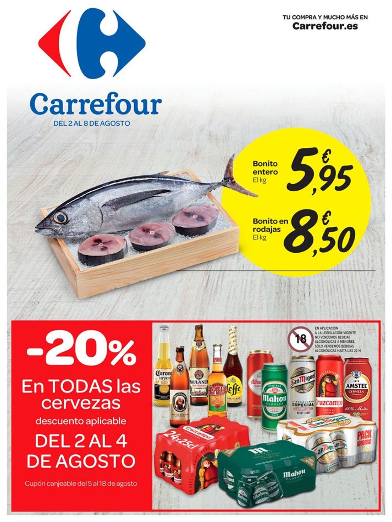 Carrefour Folleto - 02.08-08.08.2019