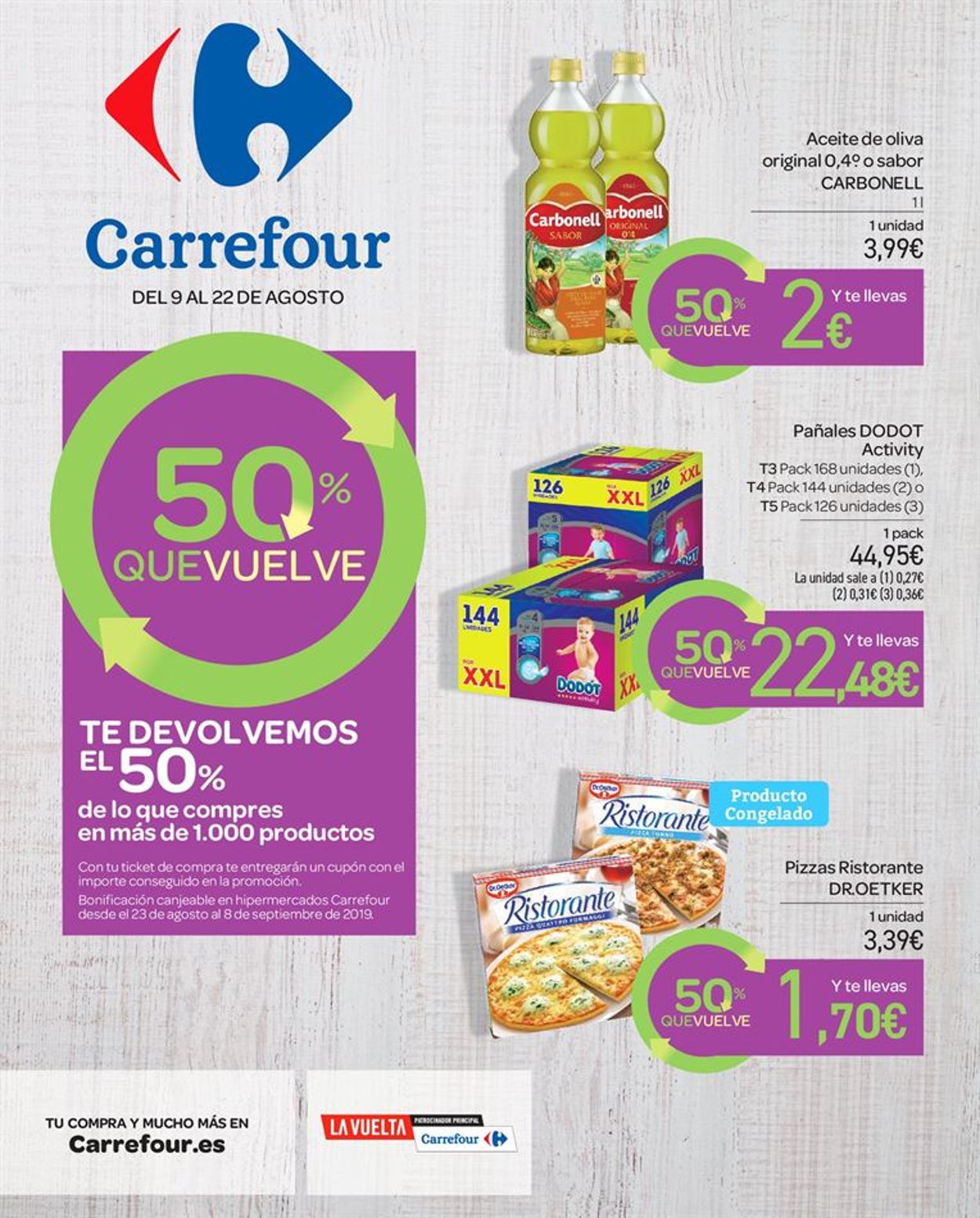 Carrefour Folleto - 09.08-22.08.2019
