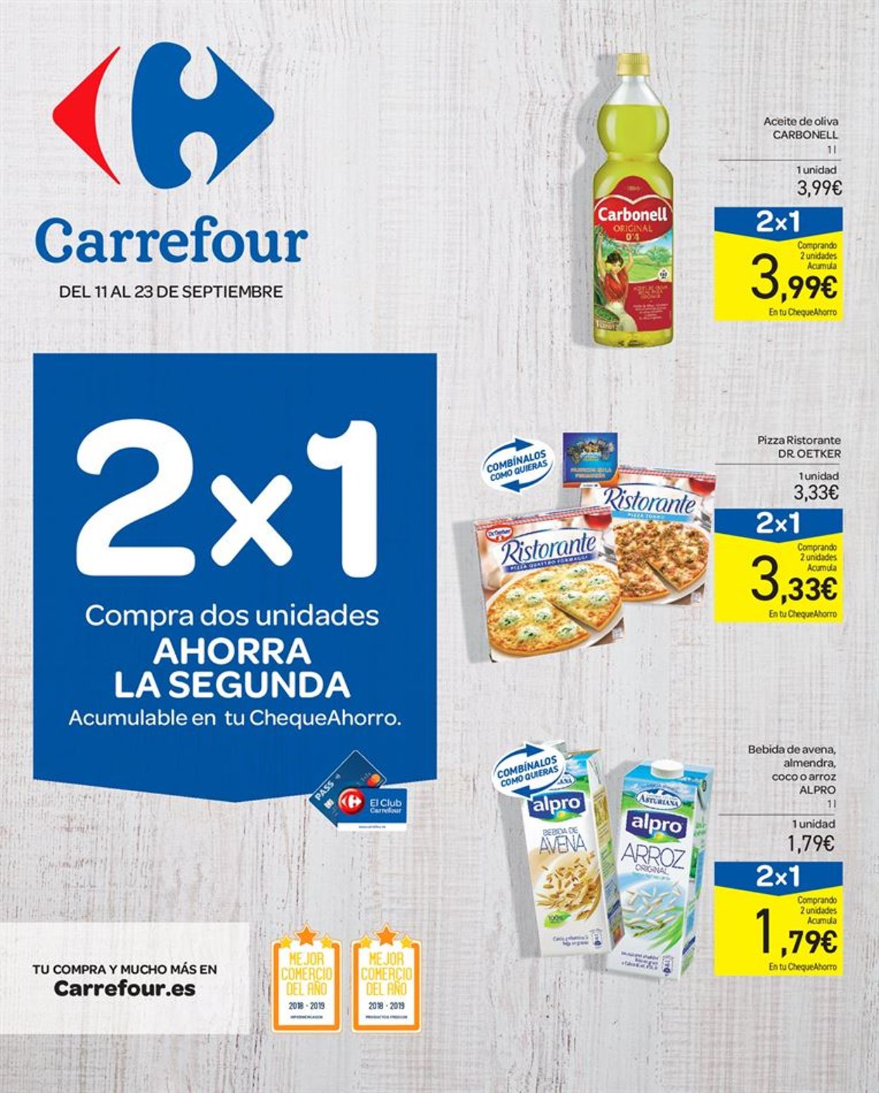 Carrefour Folleto - 11.09-23.09.2019