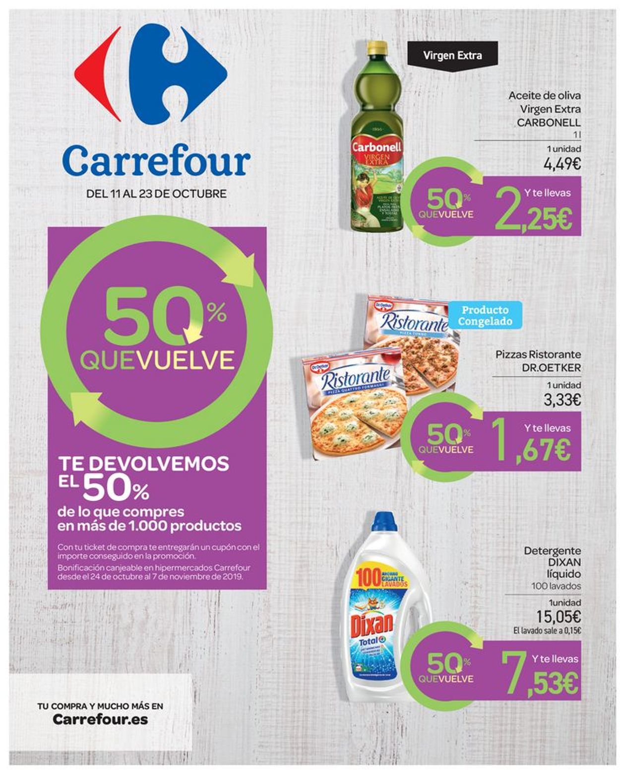 Carrefour Folleto - 11.10-23.10.2019
