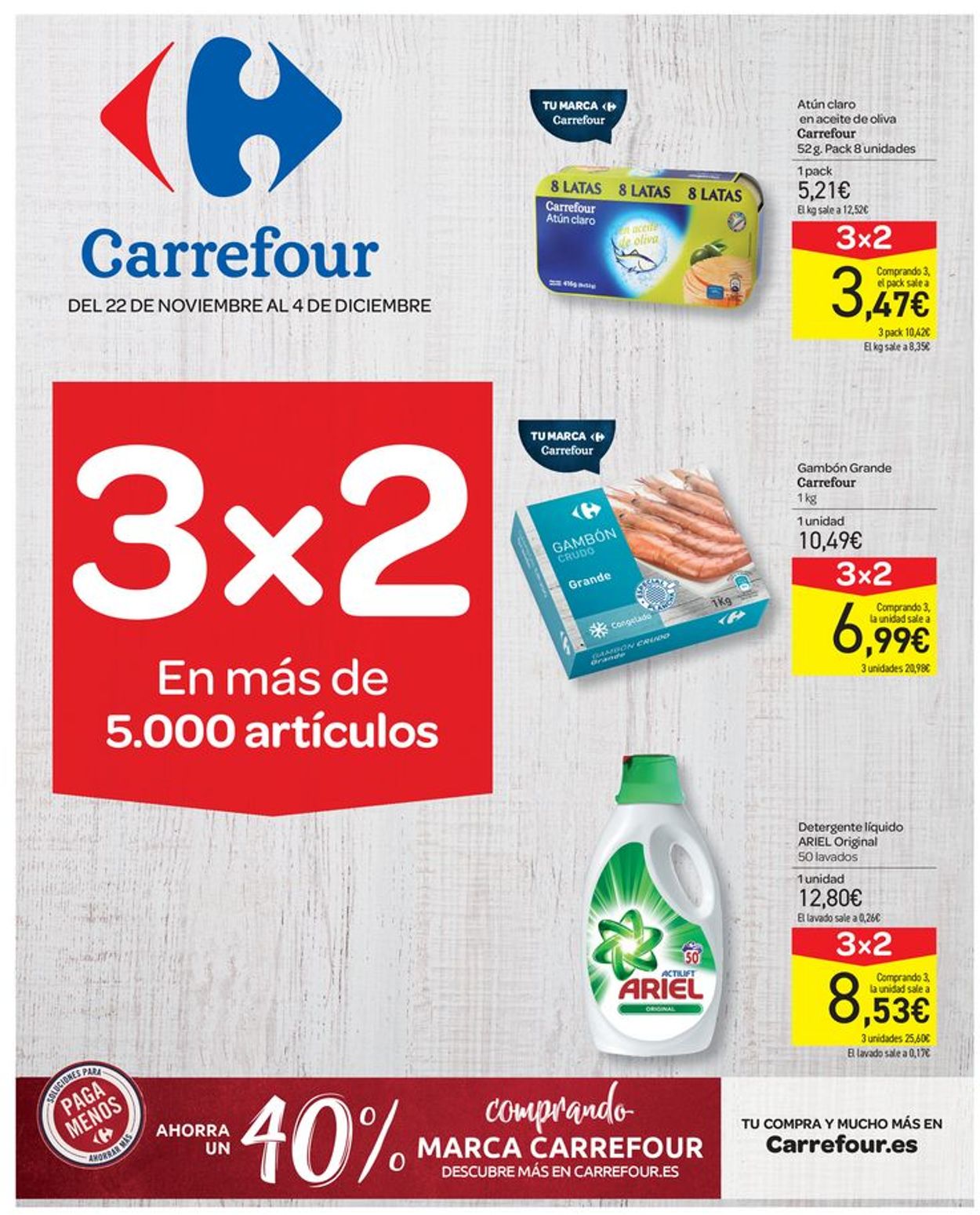 Carrefour Folleto - 22.11-04.12.2019