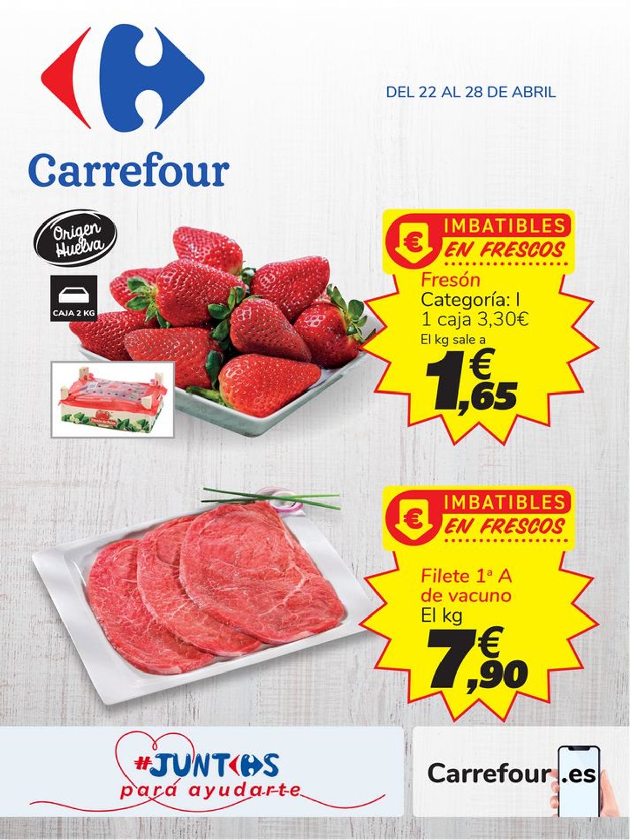 Carrefour Folleto - 22.04-28.04.2020