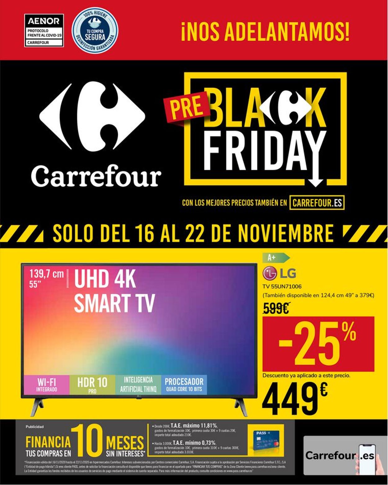Carrefour - Pre-Black Friday 2020 Folleto - 16.11-22.11.2020