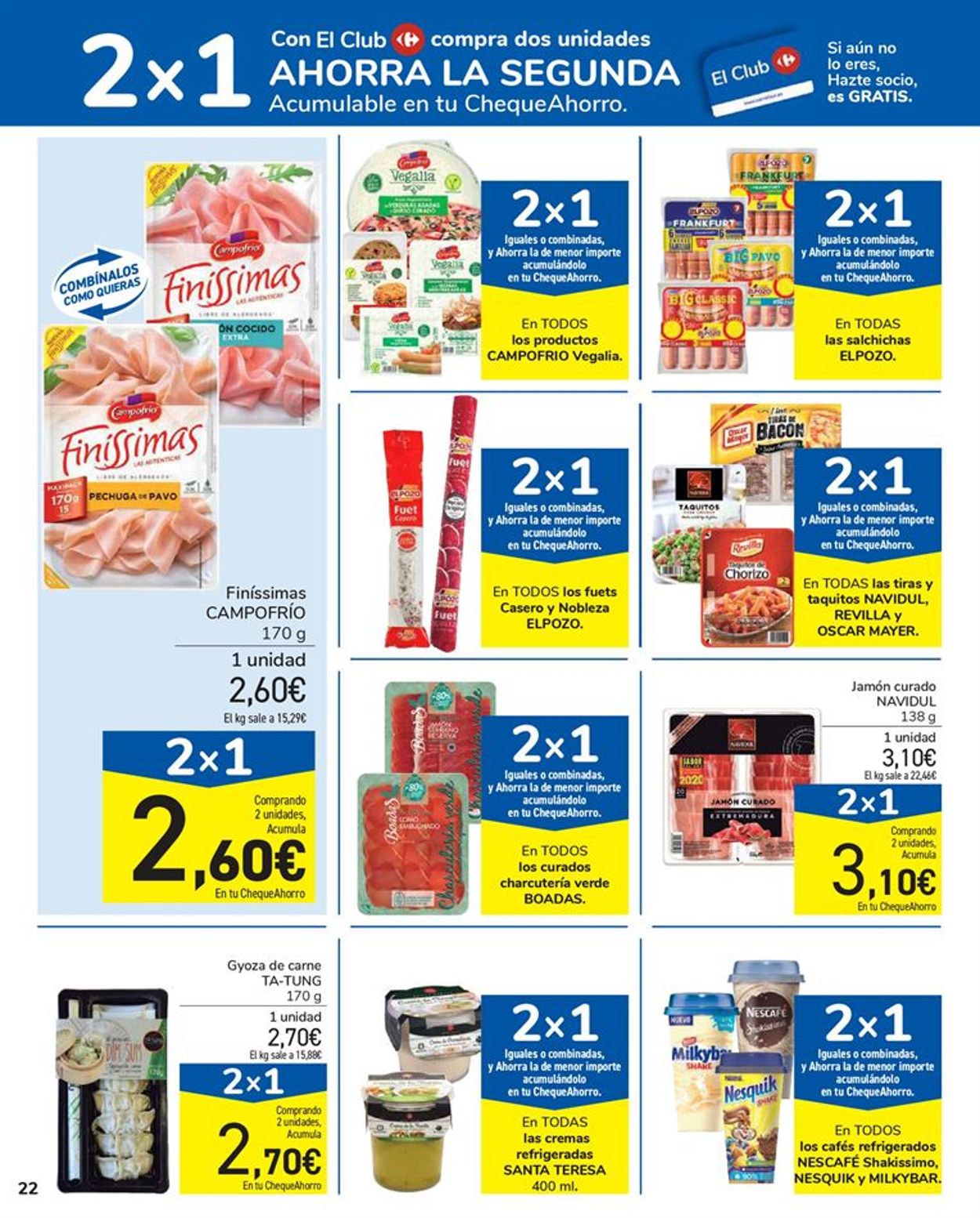 Carrefour 2x1 2021 Folleto - 15.01-27.01.2021 (Página 22)