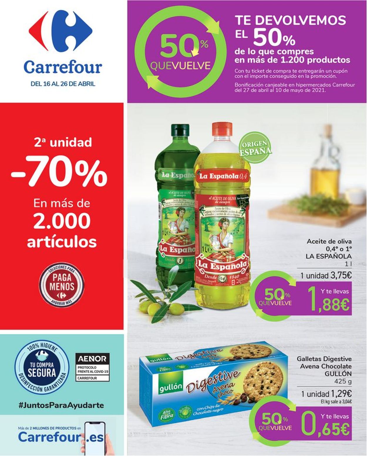 Carrefour Folleto - 16.04-26.04.2021