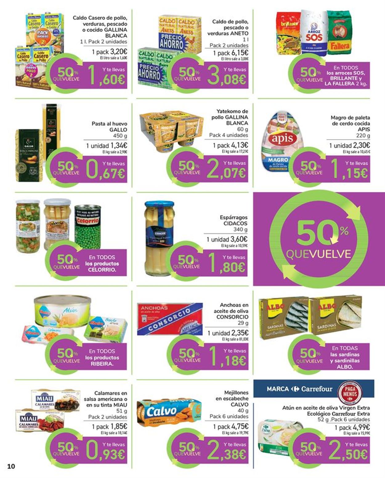 Carrefour 50% que vuelve Folleto - 11.05-24.05.2021 (Página 10)