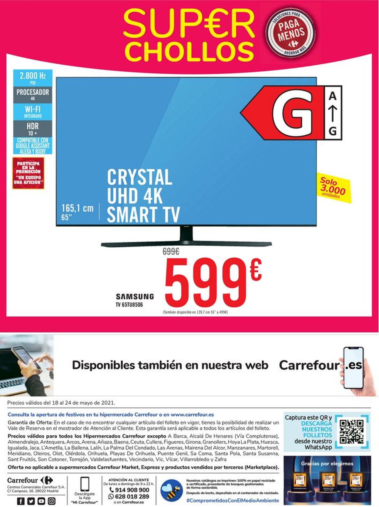Carrefour Precios imbatibles para ayudarte Folleto - 18.05-24.05.2021 (Página 8)