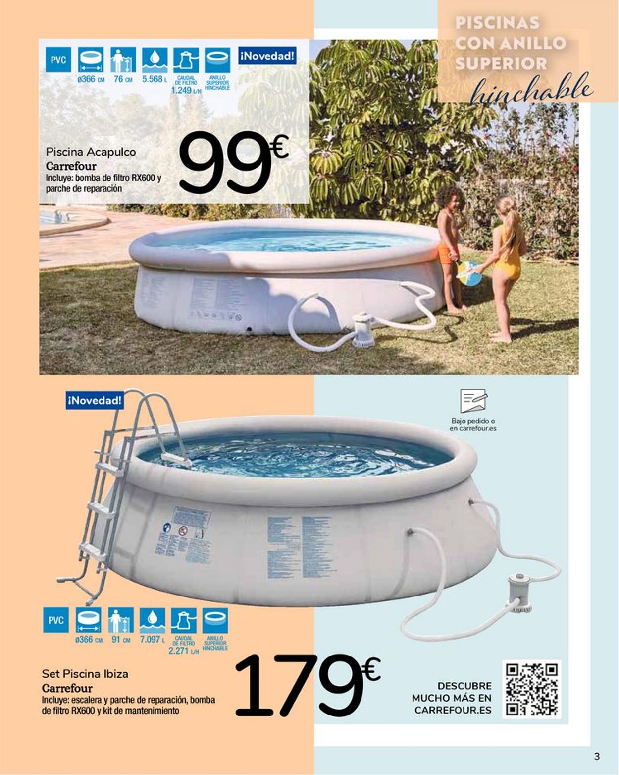 Carrefour Ganísimas de piscina Folleto - 21.05-22.06.2021 (Página 3)