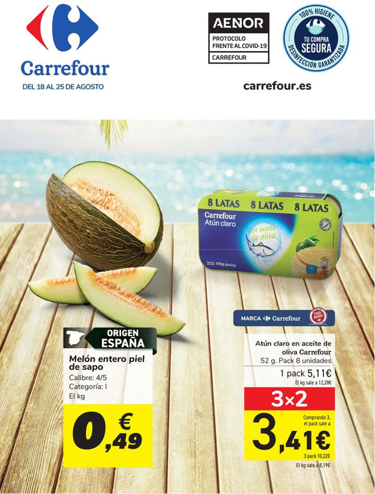 Carrefour Folleto - 18.08-25.08.2021