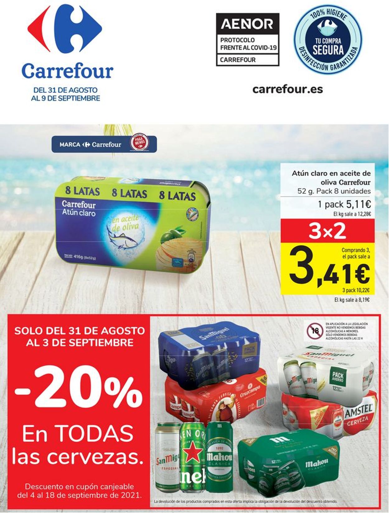 Carrefour Folleto - 31.08-09.09.2021