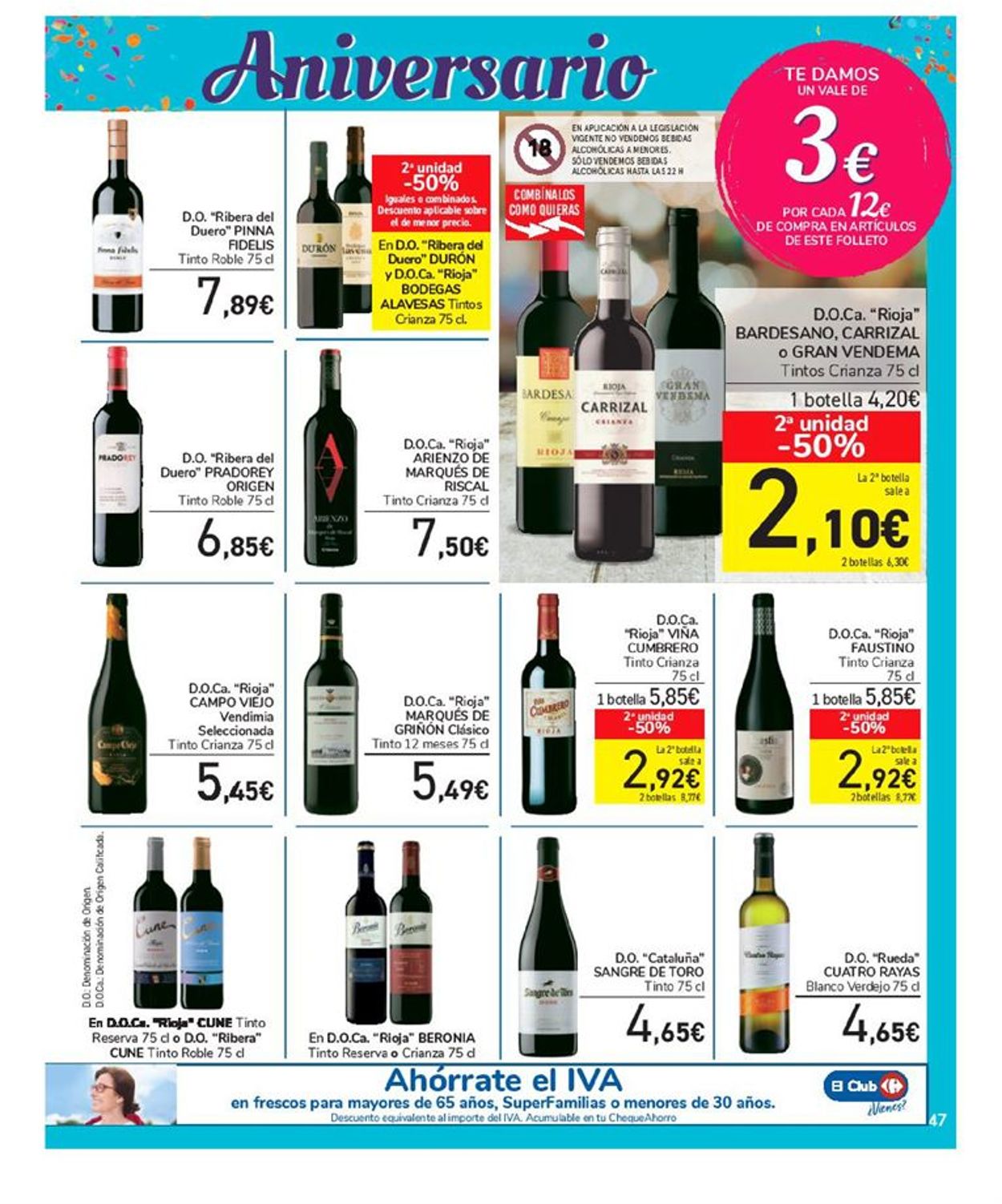 Carrefour Folleto - 23.09-13.10.2021 (Página 47)