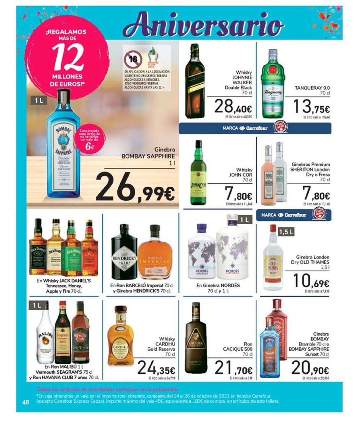 Carrefour Folleto - 23.09-13.10.2021 (Página 48)