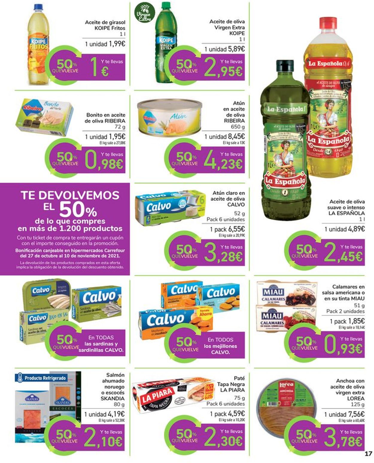 Carrefour Folleto - 14.10-26.10.2021 (Página 17)