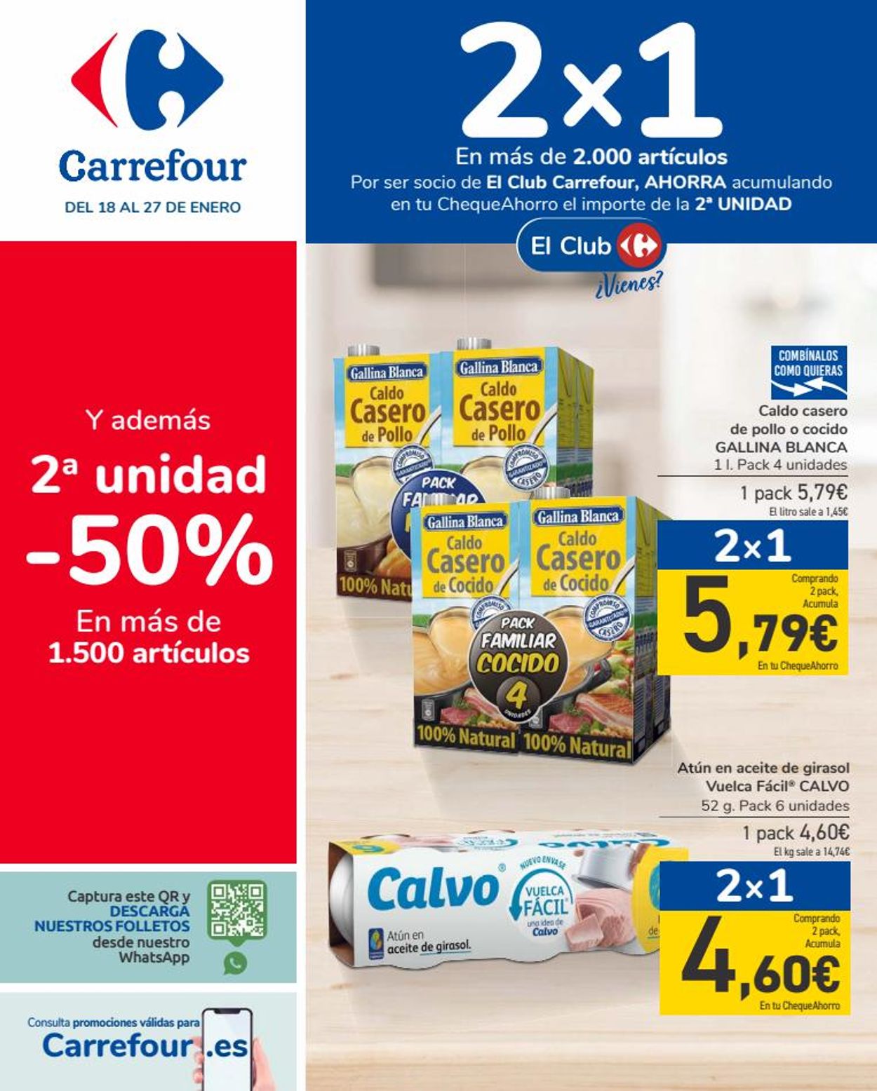 Carrefour Folleto - 18.01-27.01.2022