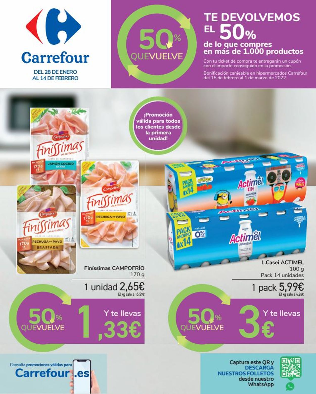 Carrefour Folleto - 28.01-14.02.2022