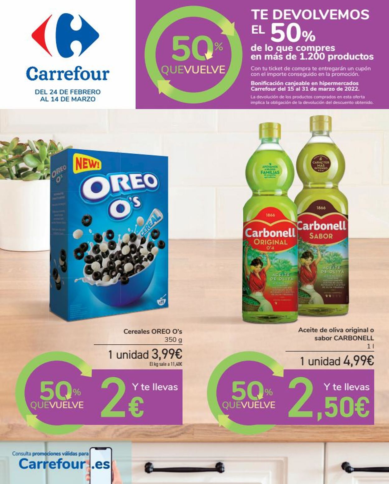 Carrefour Folleto - 24.02-14.03.2022
